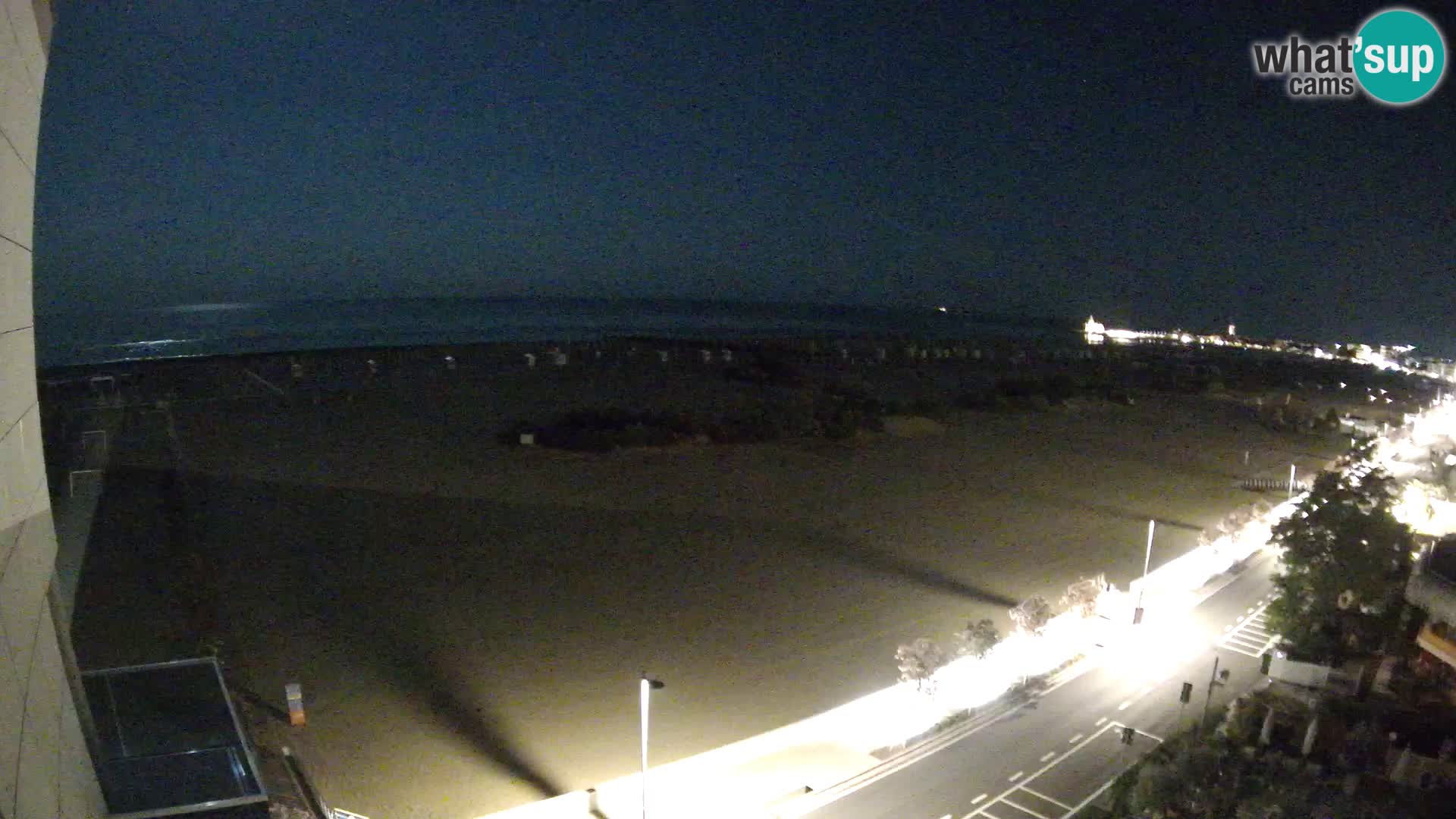 Hotel Panoramic v živo Caorle plaža Levante spletna kamera – Italija