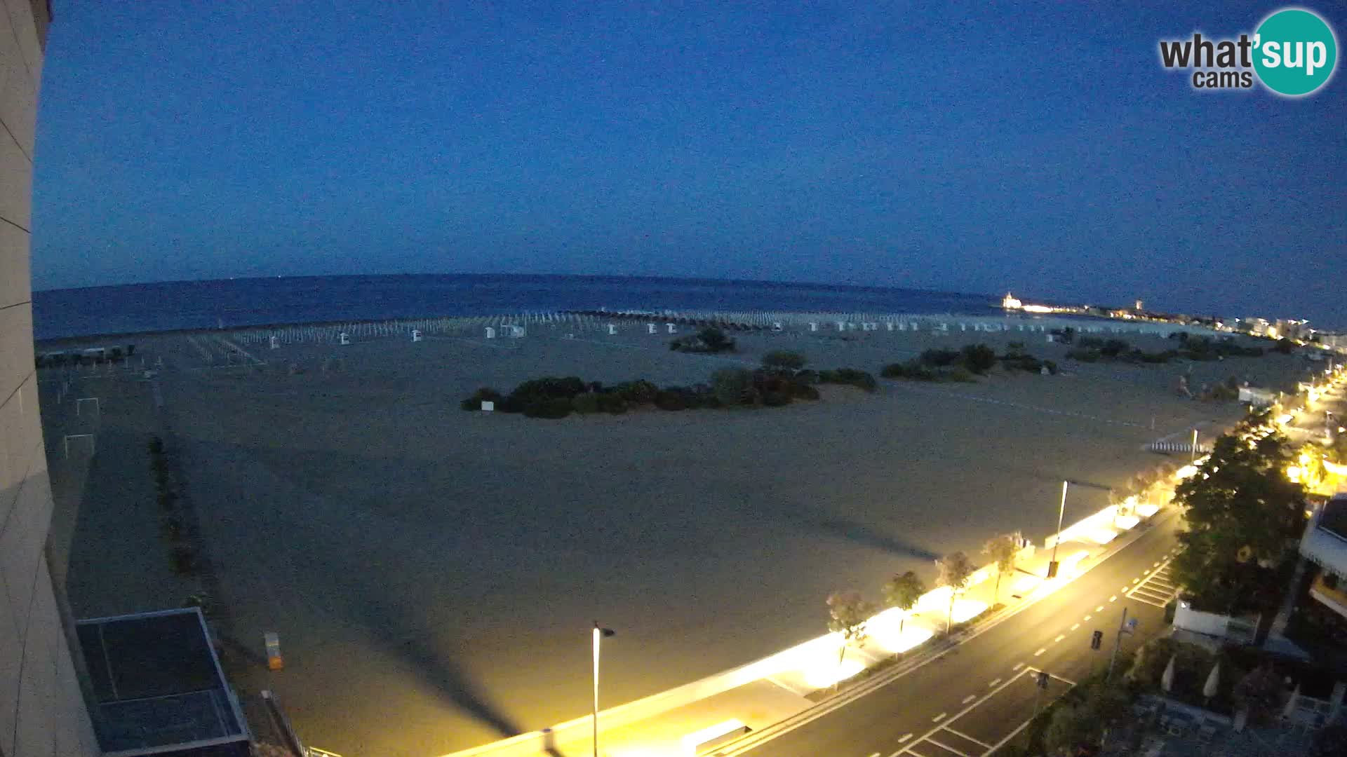 Hotel Panoramic u živo Caorle plaža Levante web kamera – Italija