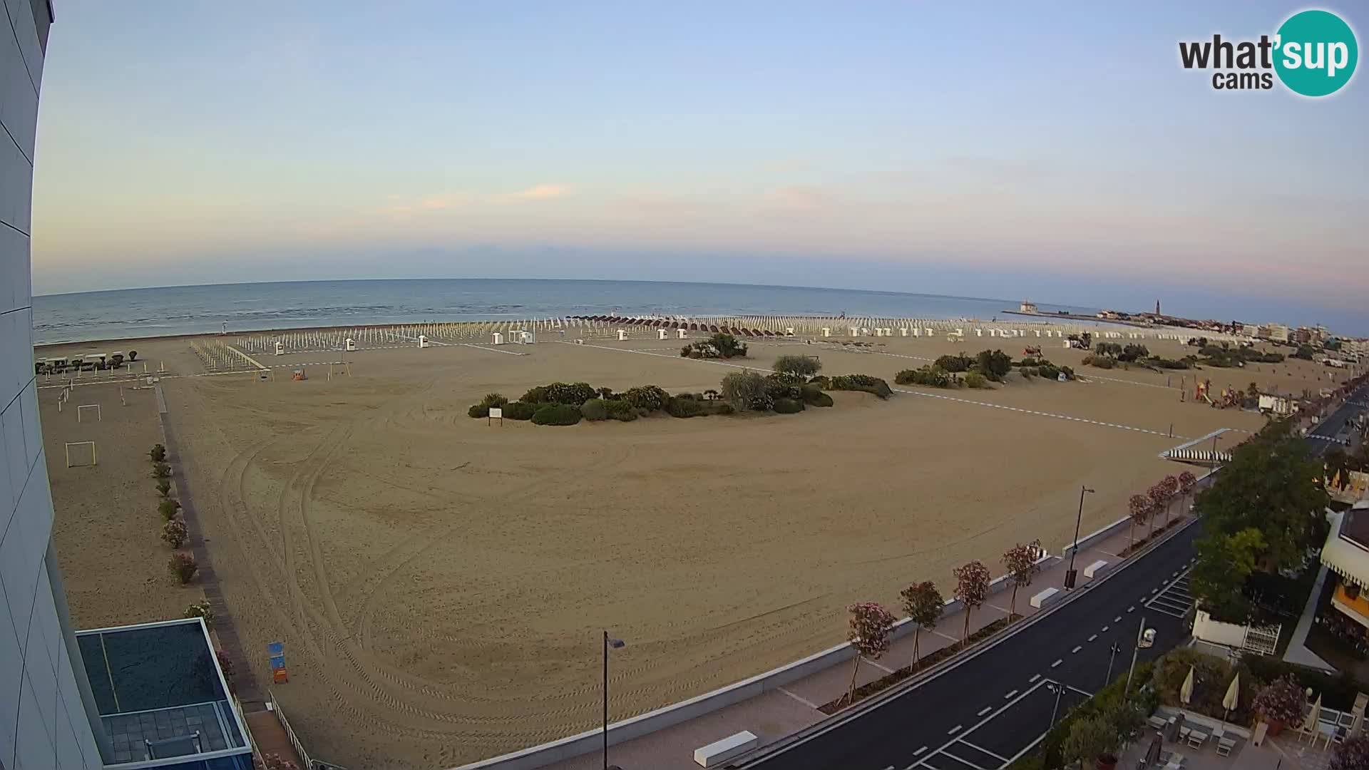 Hotel Panoramic u živo Caorle plaža Levante web kamera – Italija