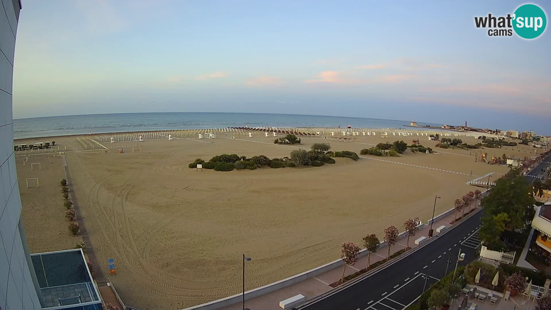 Hotel Panoramic u živo Caorle plaža Levante web kamera – Italija