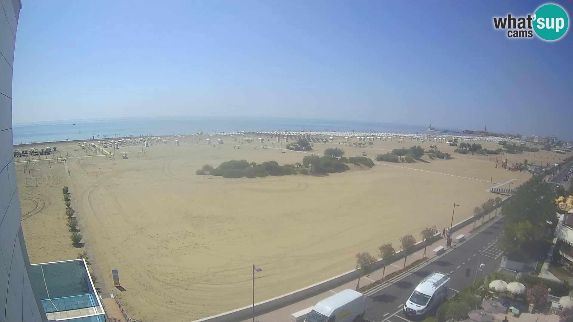 Hotel Panoramic Live cam Caorle plage Levante webcam – Italie