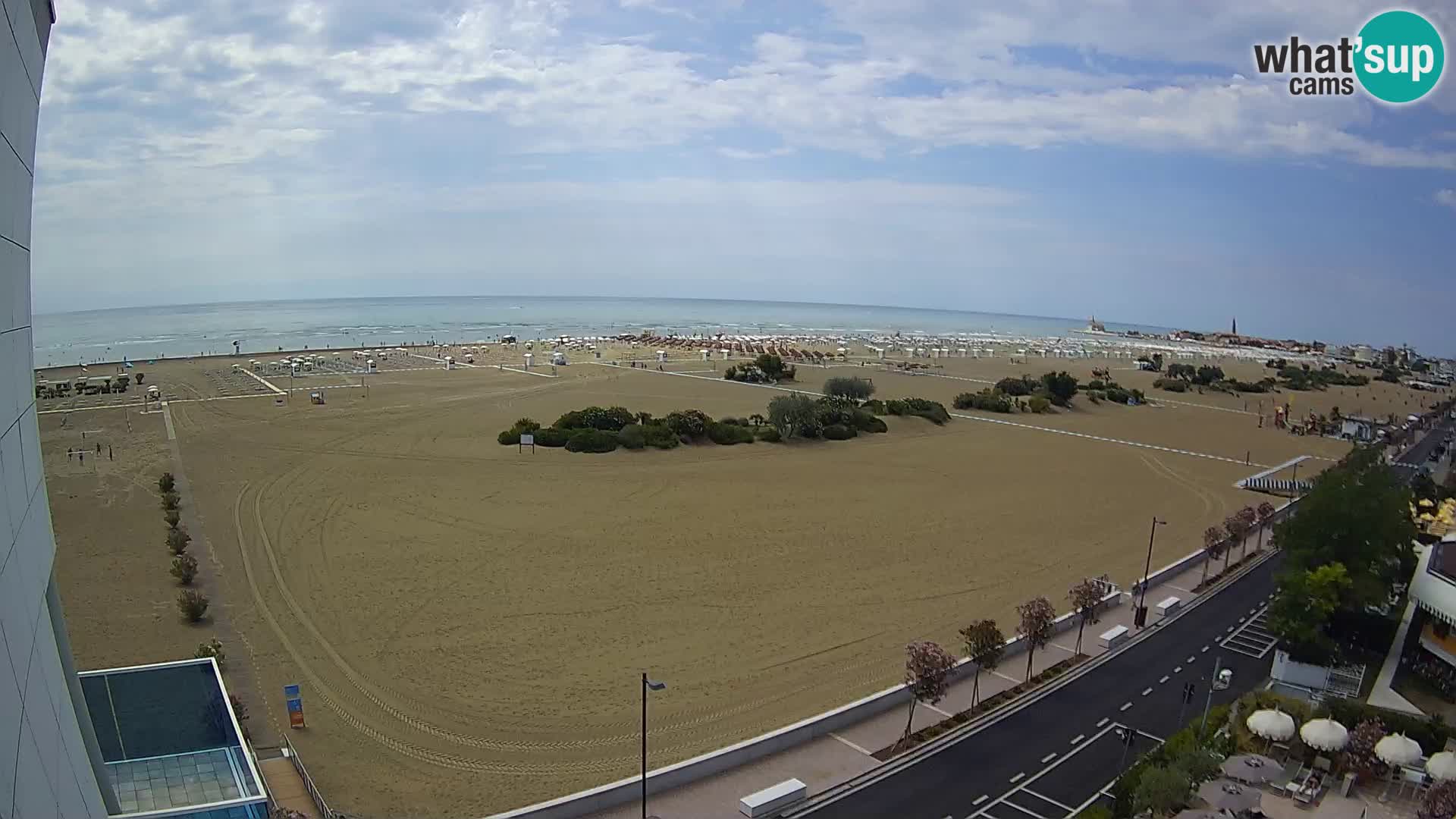 Hotel Panoramic en vivo Caorle playa Levante webcam – Italia