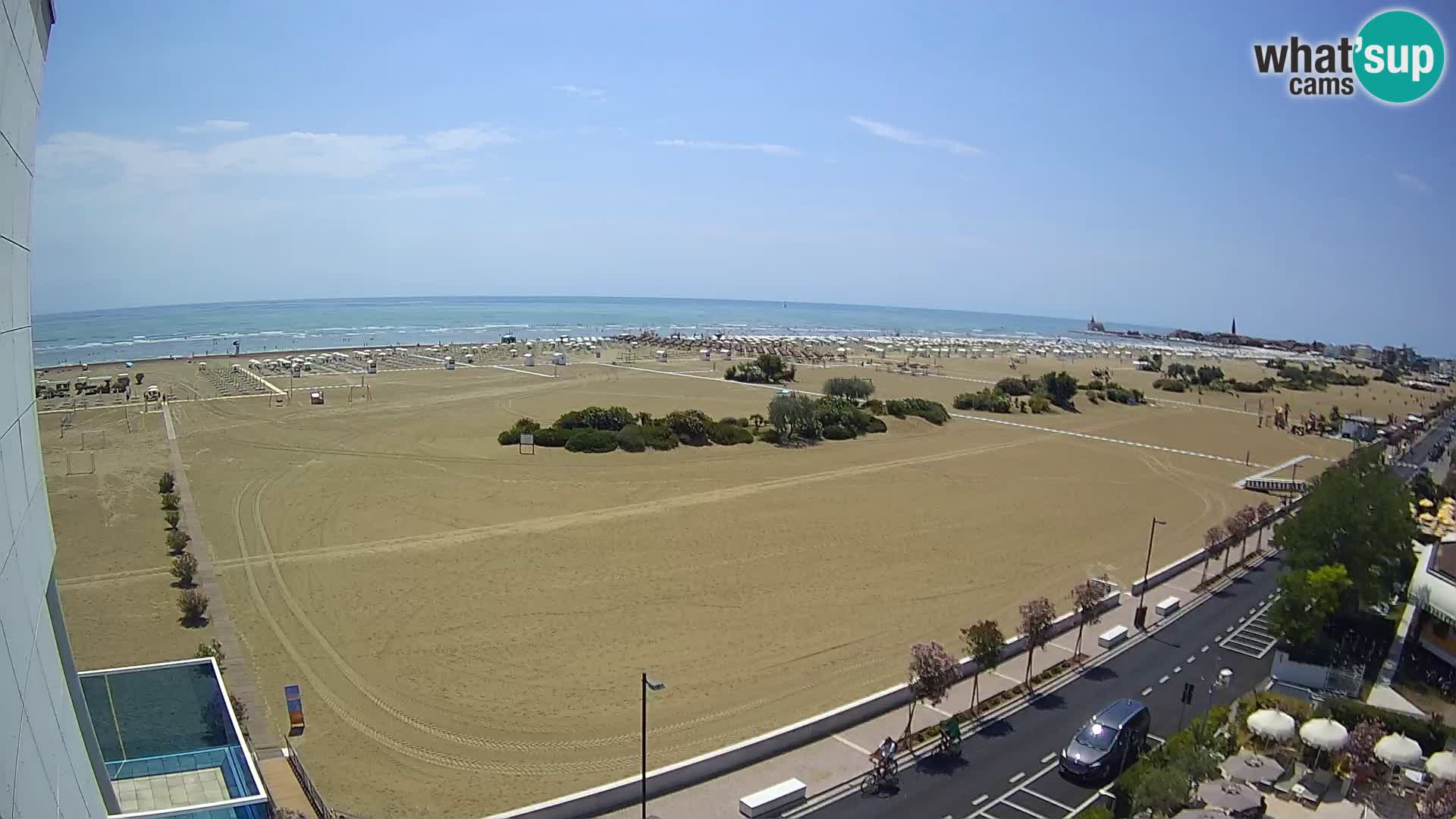 Hotel Panoramic en vivo Caorle playa Levante webcam – Italia