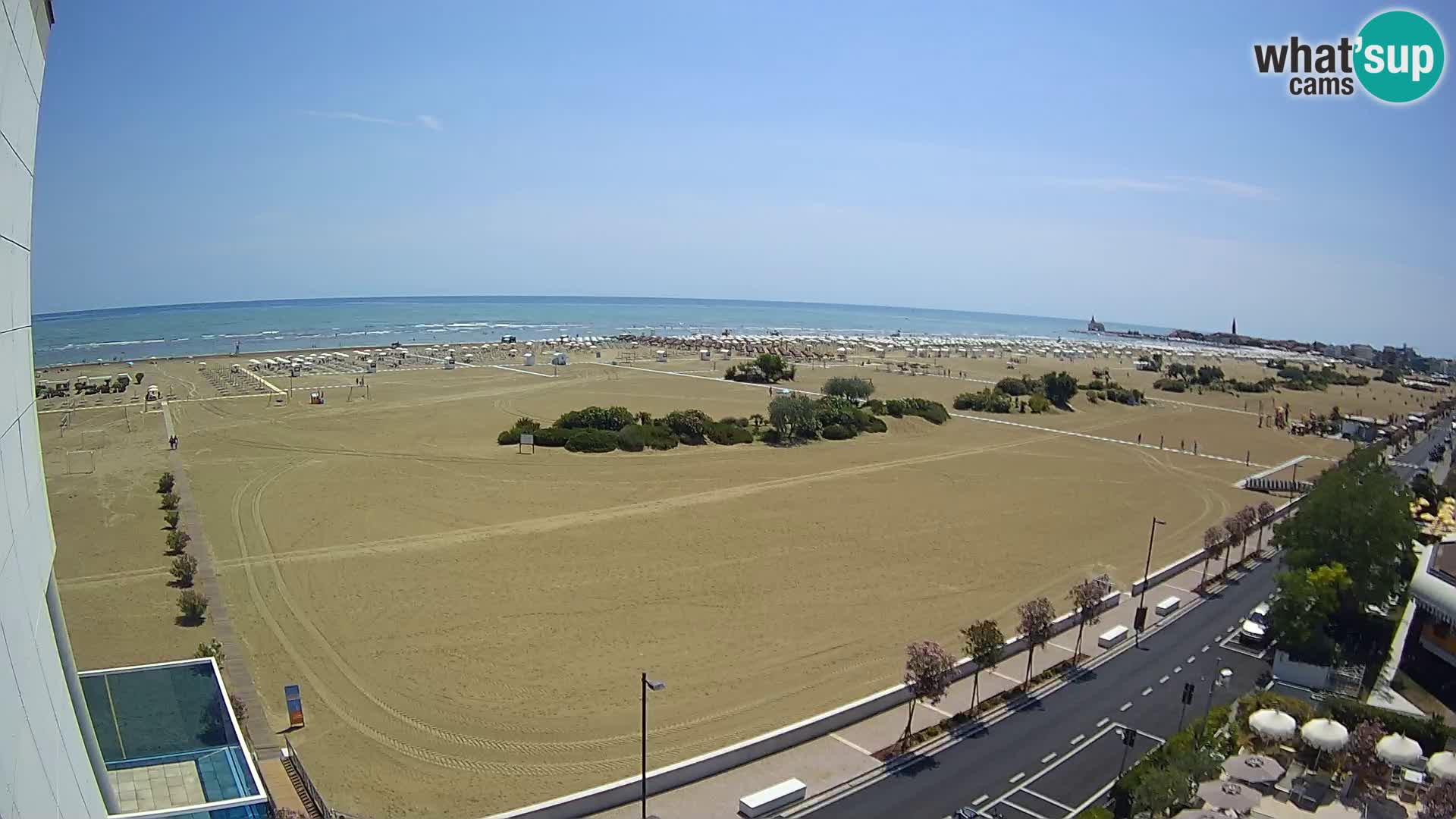 Hotel Panoramic en vivo Caorle playa Levante webcam – Italia