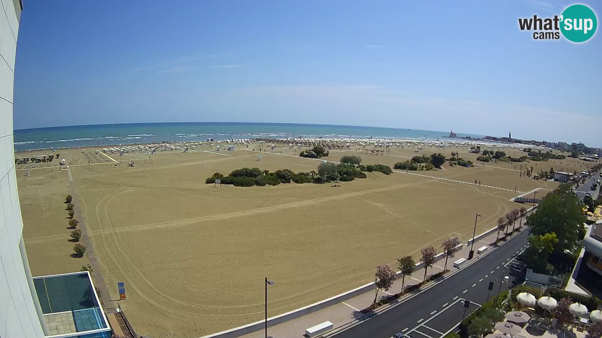 Hotel Panoramic en vivo Caorle playa Levante webcam – Italia