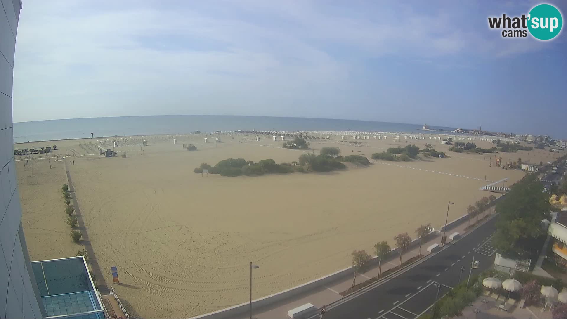 Hotel Panoramic en vivo Caorle playa Levante webcam – Italia