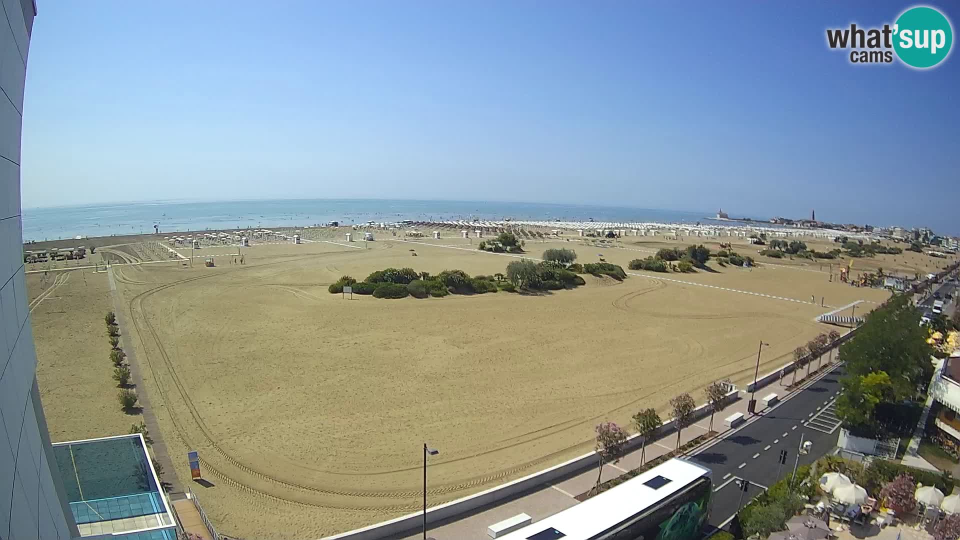 Hotel Panoramic en vivo Caorle playa Levante webcam – Italia