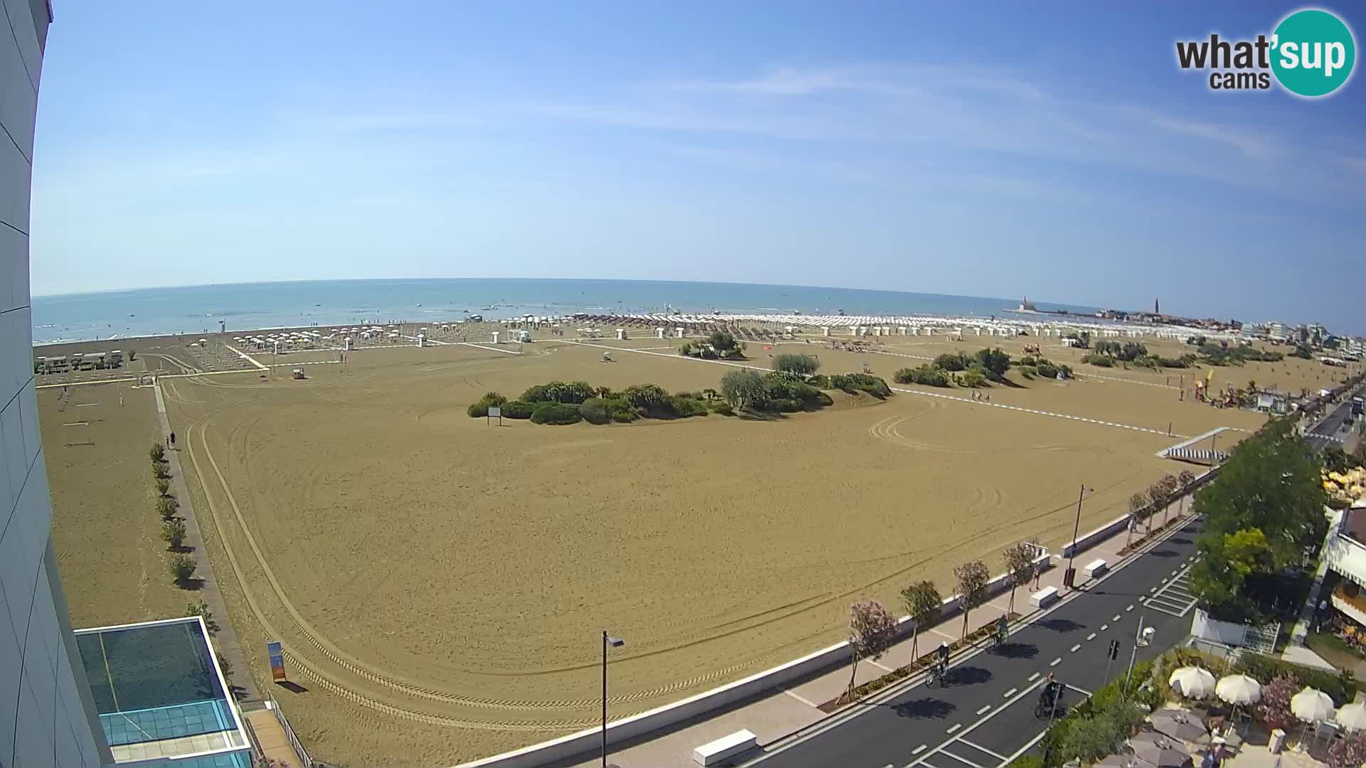 Hotel Panoramic en vivo Caorle playa Levante webcam – Italia