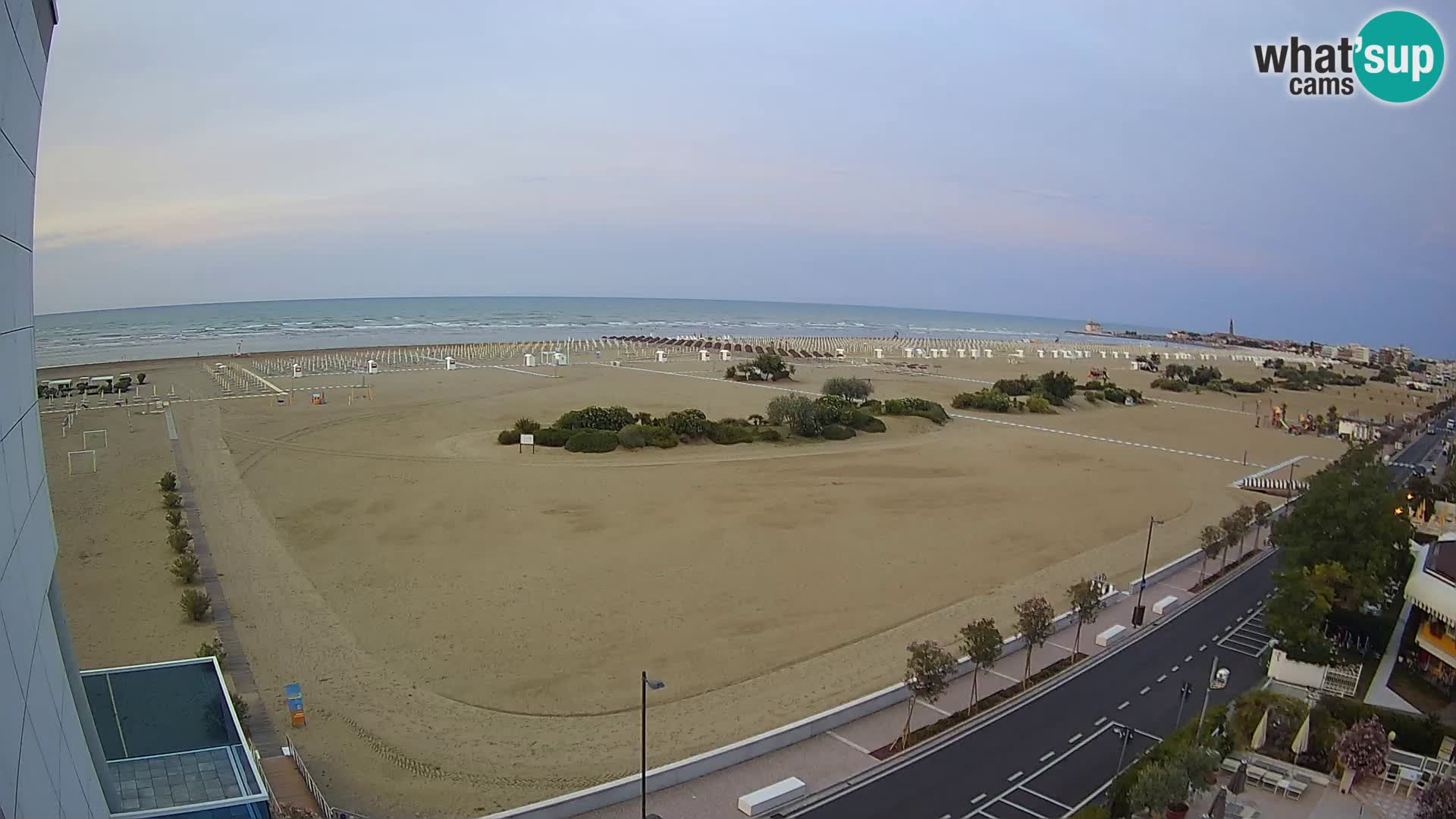 Hotel Panoramic u živo Caorle plaža Levante web kamera – Italija