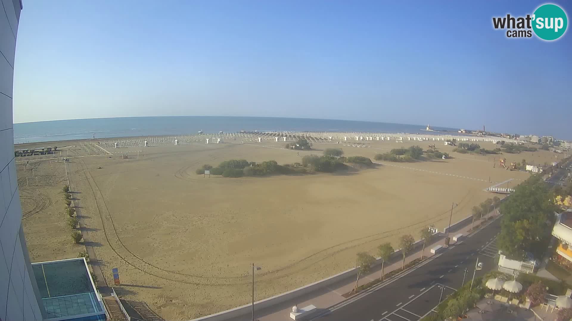 Hotel Panoramic en vivo Caorle playa Levante webcam – Italia