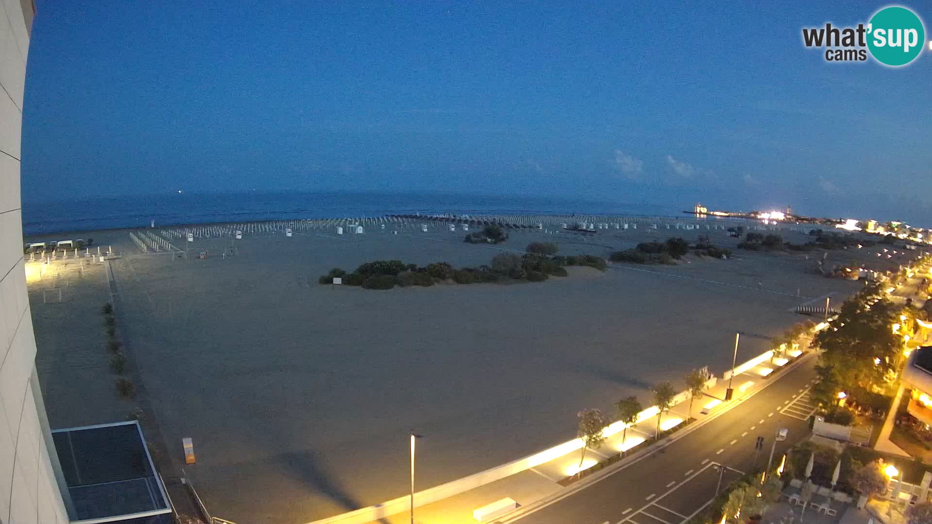 Hotel Panoramic u živo Caorle plaža Levante web kamera – Italija