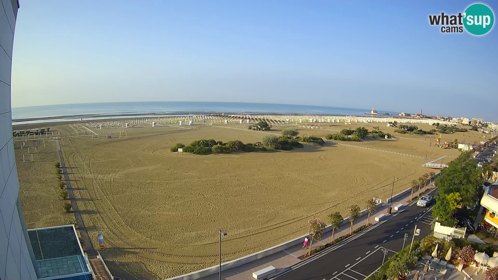Hotel Panoramic en vivo Caorle playa Levante webcam – Italia