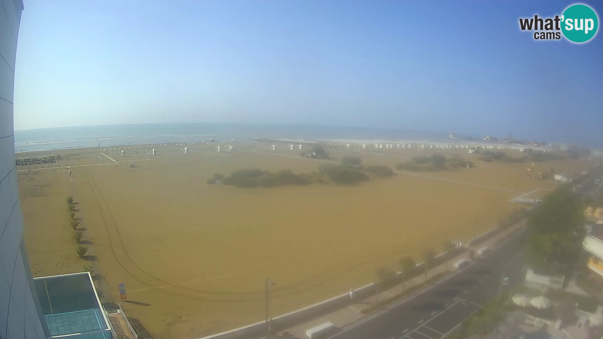 Hotel Panoramic u živo Caorle plaža Levante web kamera – Italija