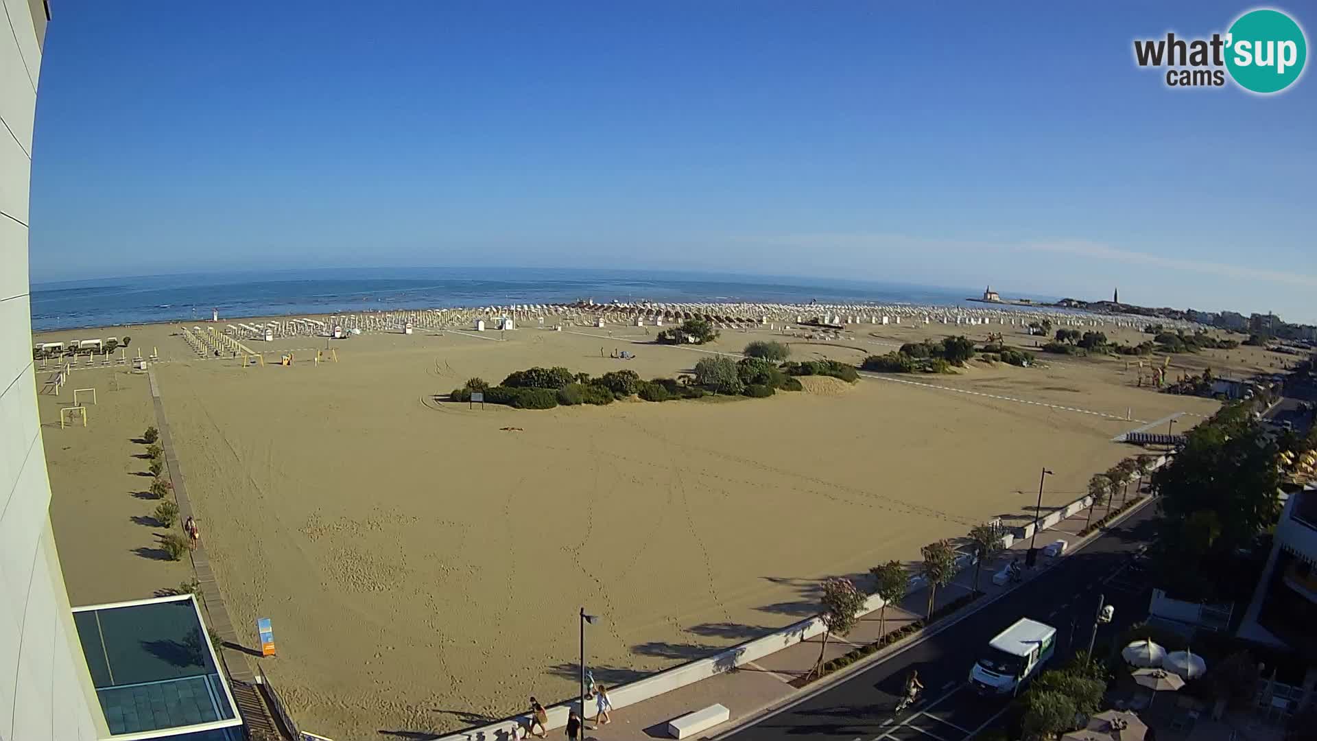 Hotel Panoramic en vivo Caorle playa Levante webcam – Italia