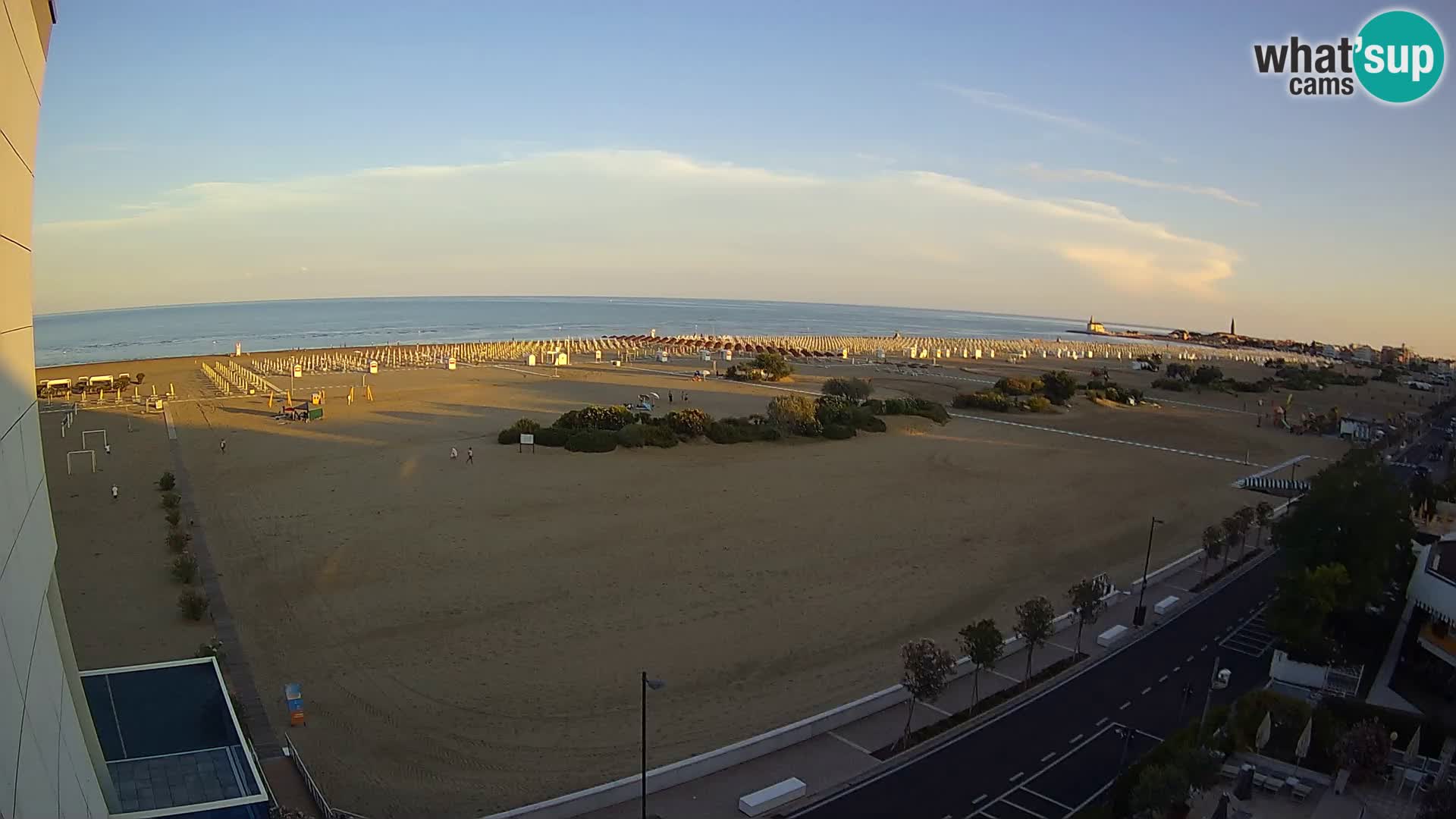 Hotel Panoramic u živo Caorle plaža Levante web kamera – Italija