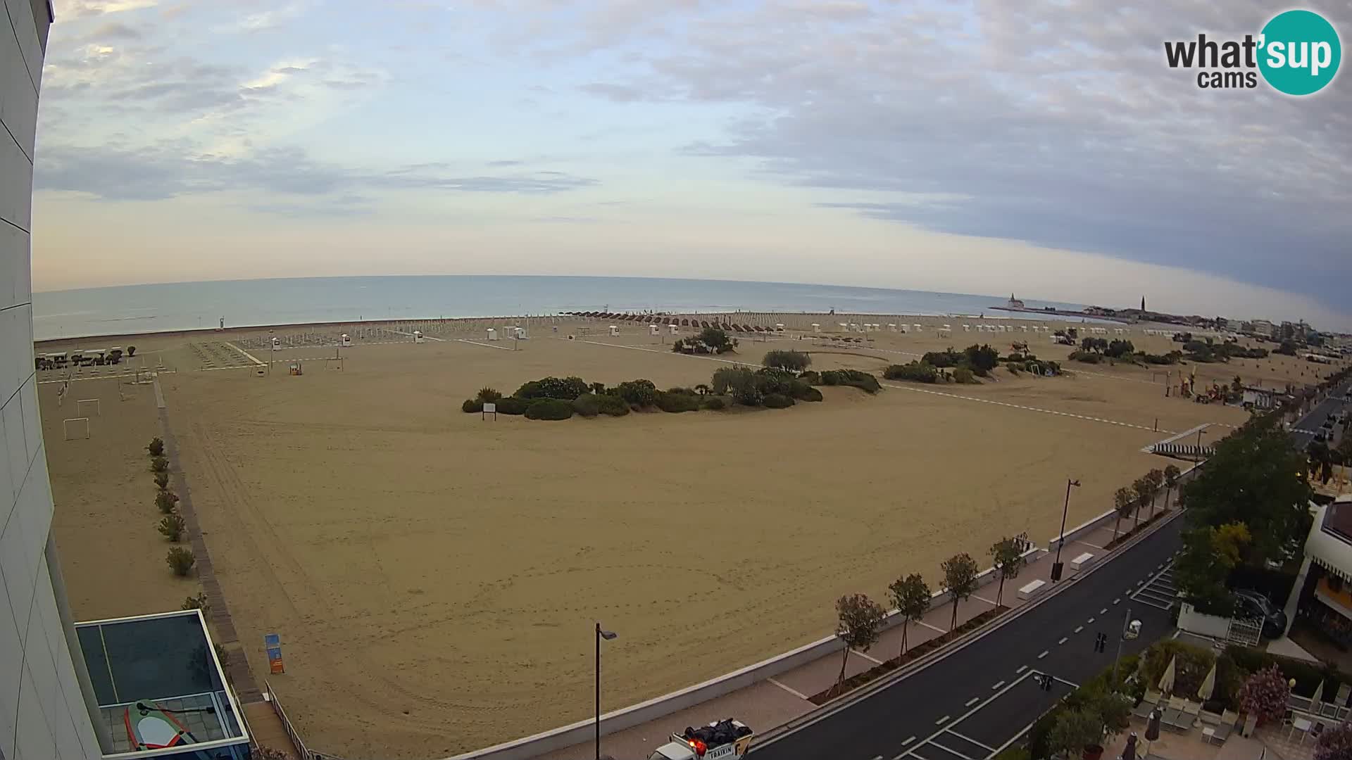 Hotel Panoramic u živo Caorle plaža Levante web kamera – Italija