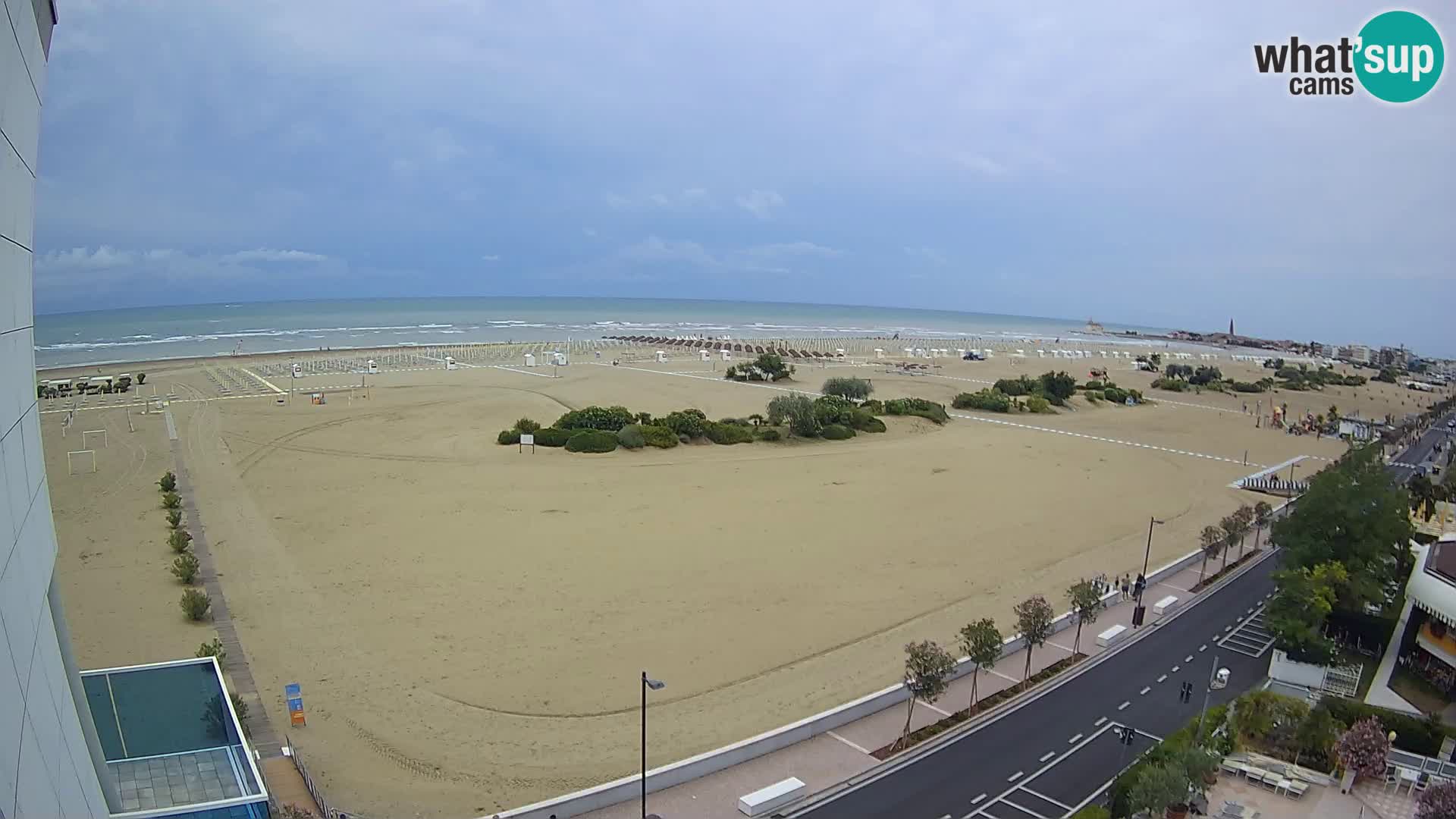 Hotel Panoramic Live view Caorle beach Levante webcam – Italy
