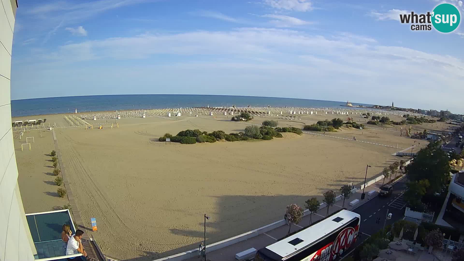 Hotel Panoramic en vivo Caorle playa Levante webcam – Italia