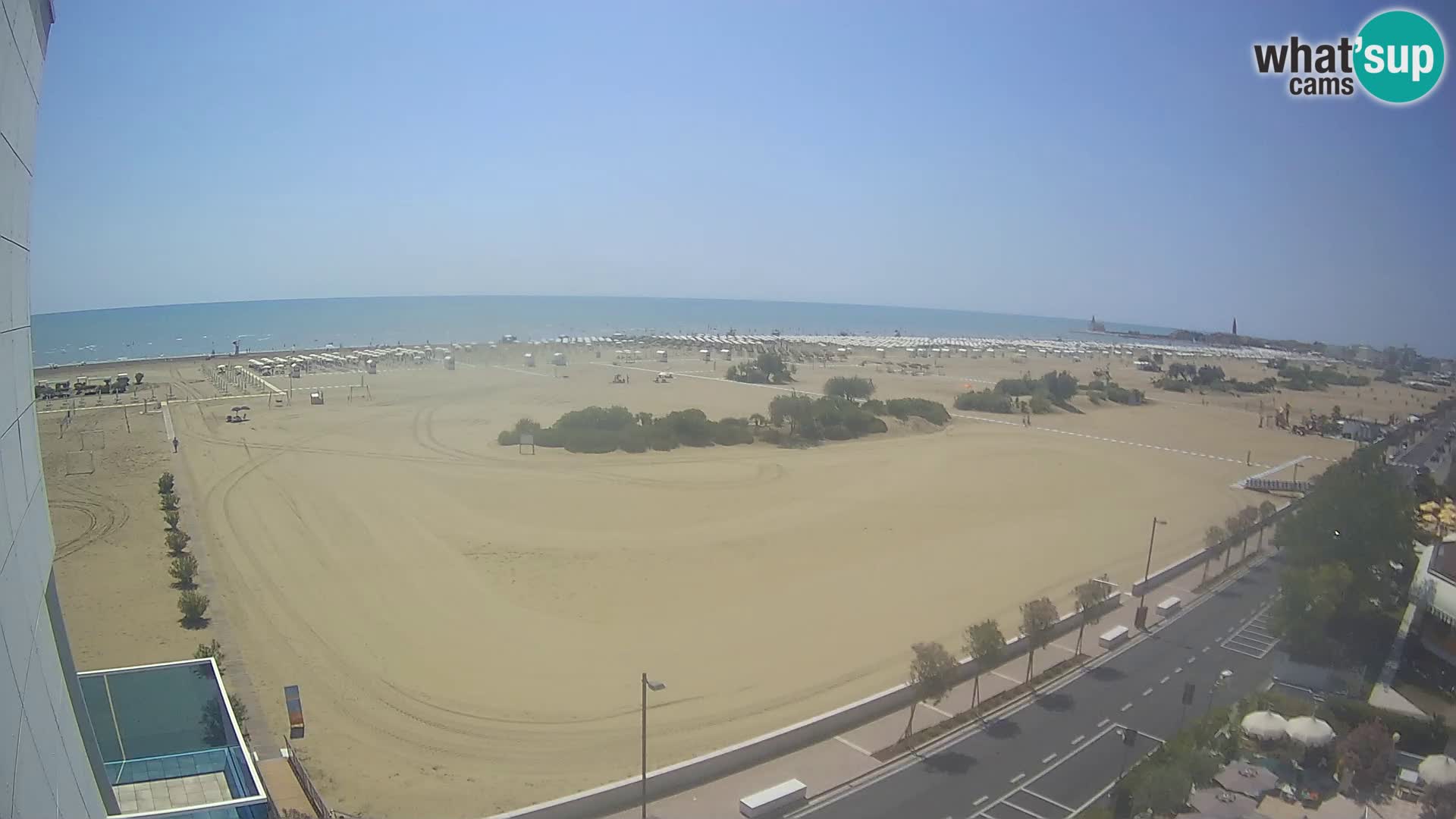 Hotel Panoramic en vivo Caorle playa Levante webcam – Italia