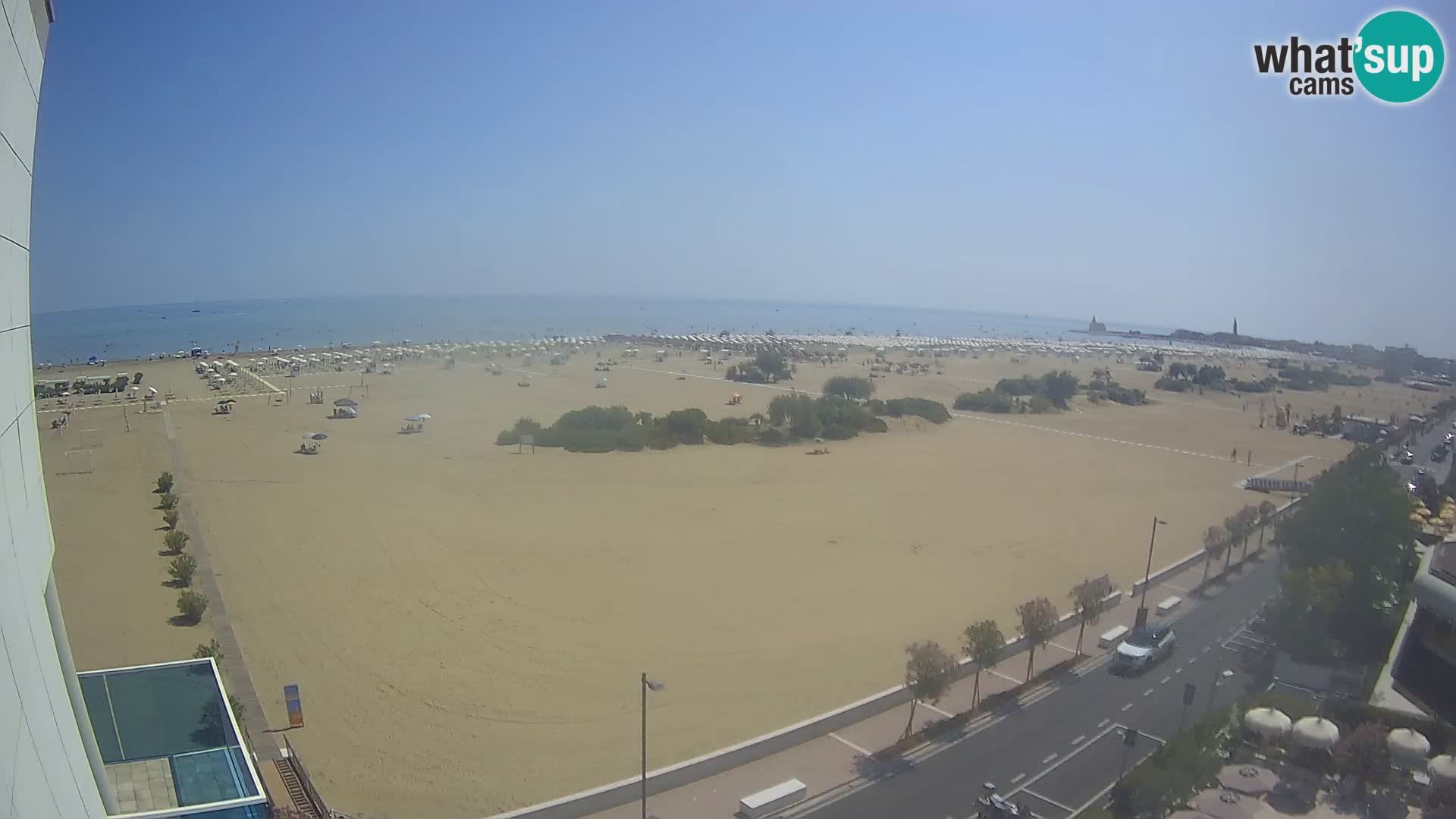 Hotel Panoramic en vivo Caorle playa Levante webcam – Italia