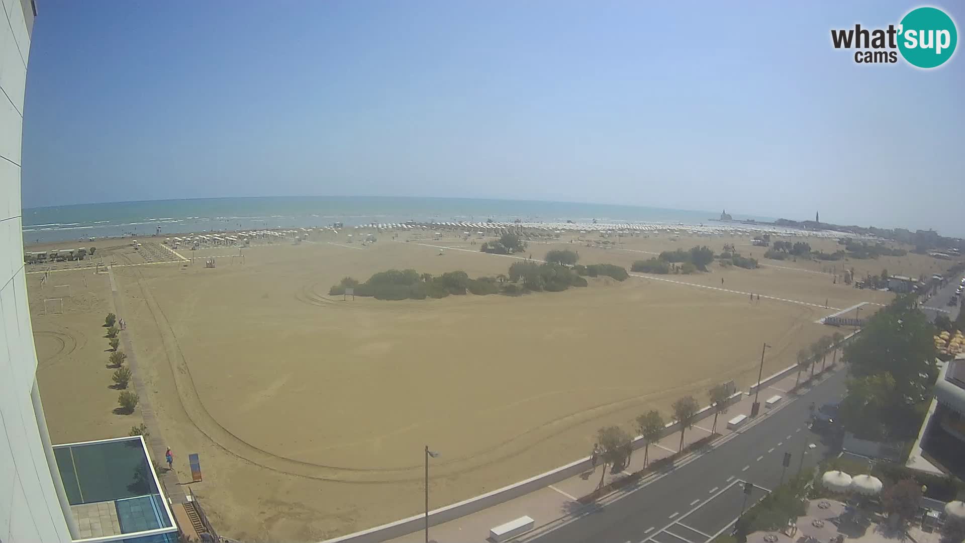 Hotel Panoramic en vivo Caorle playa Levante webcam – Italia