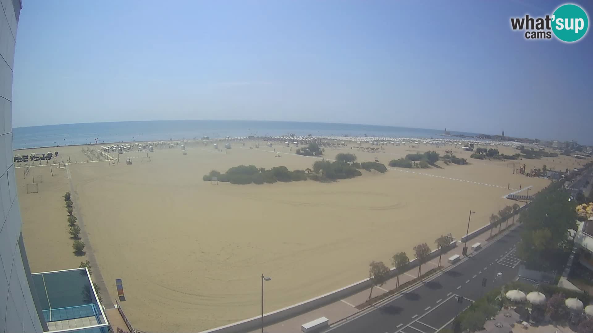 Hotel Panoramic en vivo Caorle playa Levante webcam – Italia