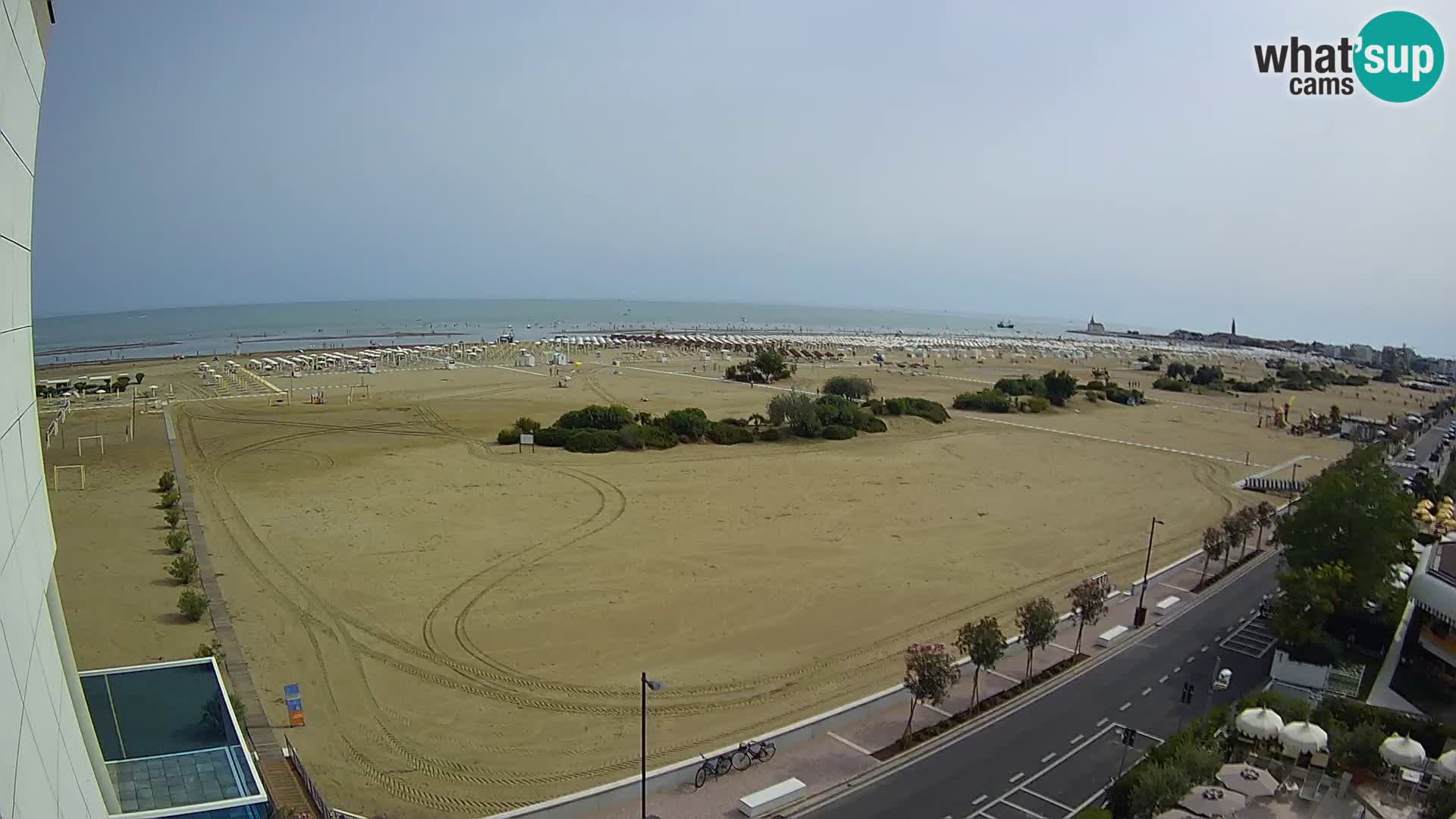 Hotel Panoramic u živo Caorle plaža Levante web kamera – Italija
