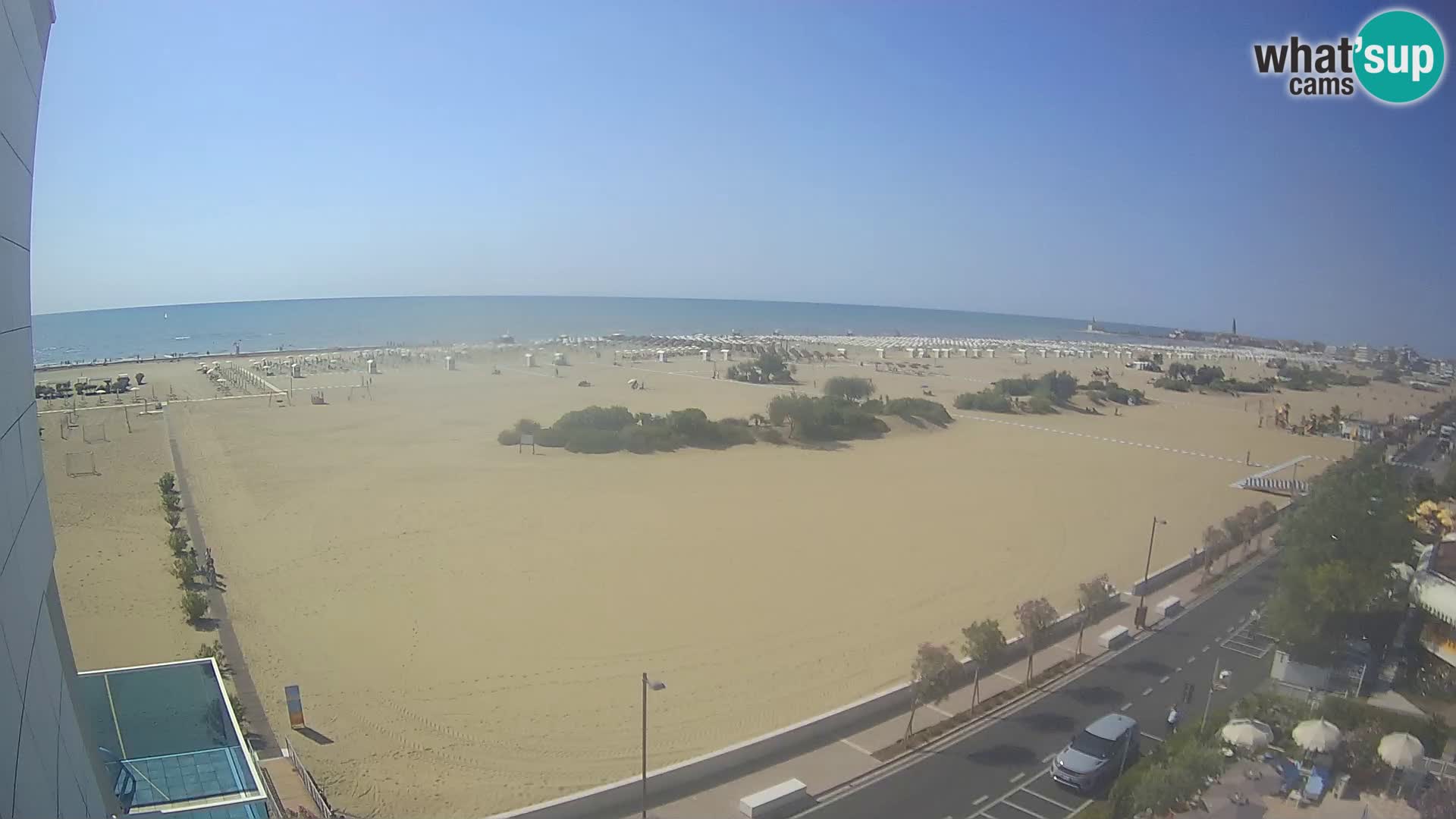 Hotel Panoramic dal vivo Caorle spiaggia Levante webcam