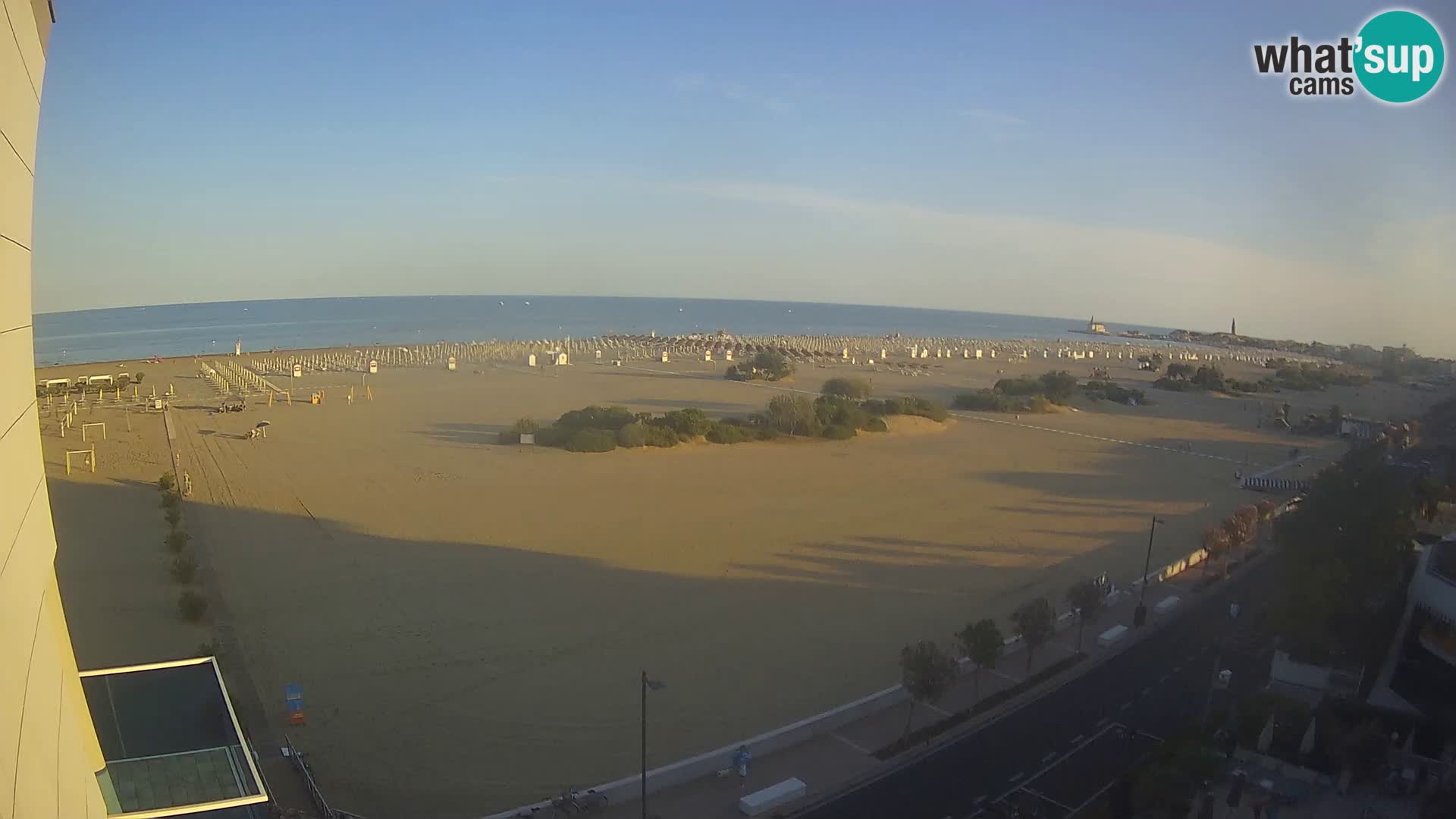 Hotel Panoramic Live view Caorle beach Levante webcam – Italy