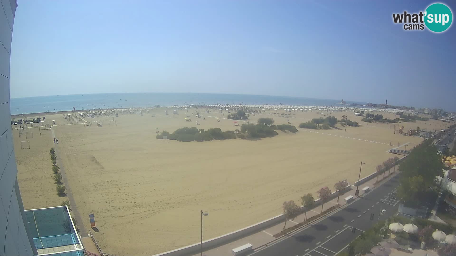 Hotel Panoramic Live cam Caorle plage Levante webcam – Italie