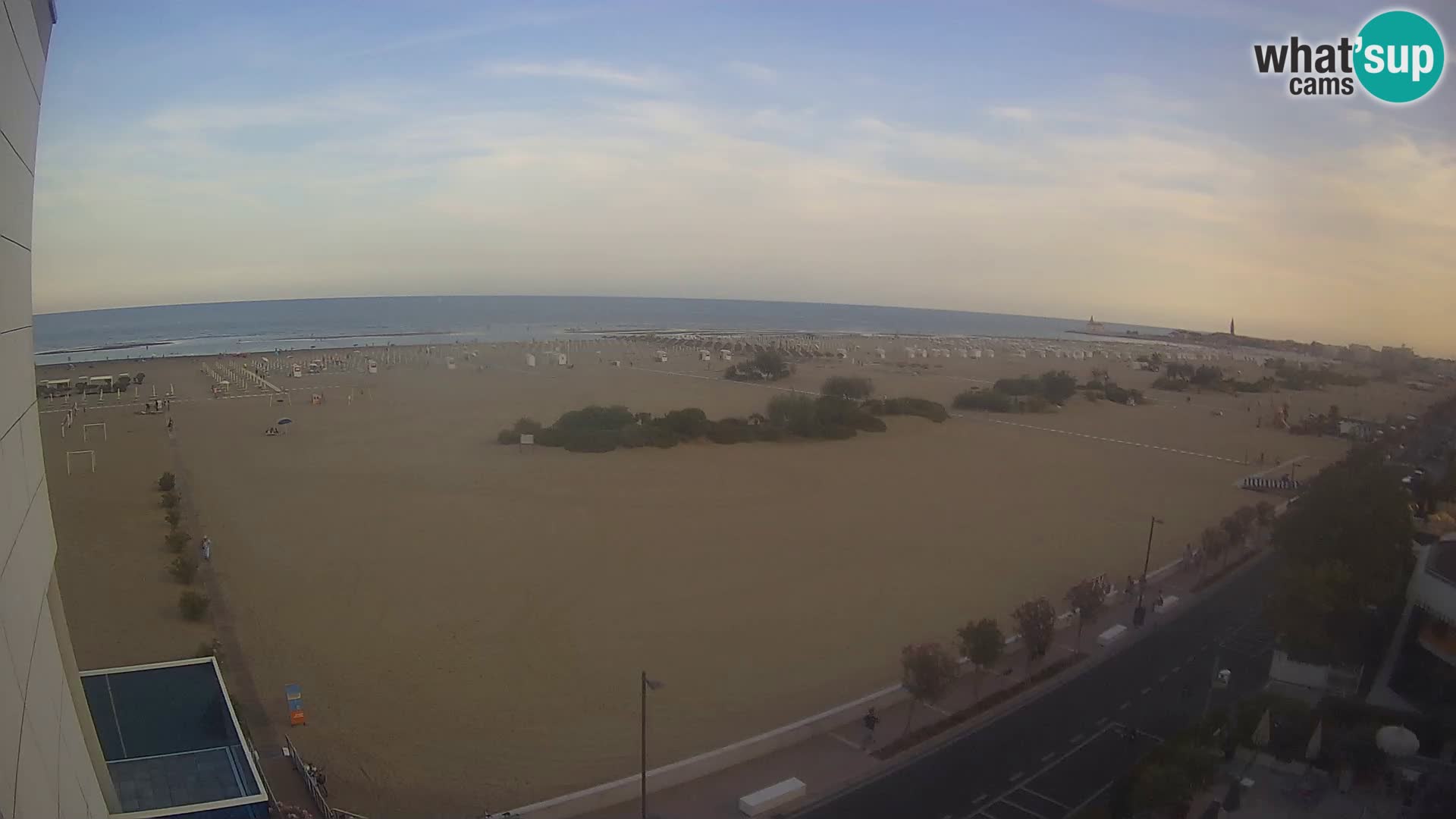 Hotel Panoramic u živo Caorle plaža Levante web kamera – Italija