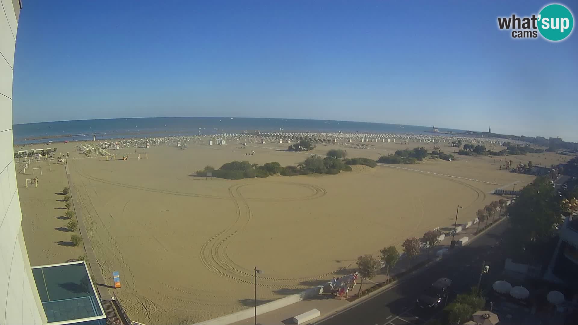 Hotel Panoramic en vivo Caorle playa Levante webcam – Italia