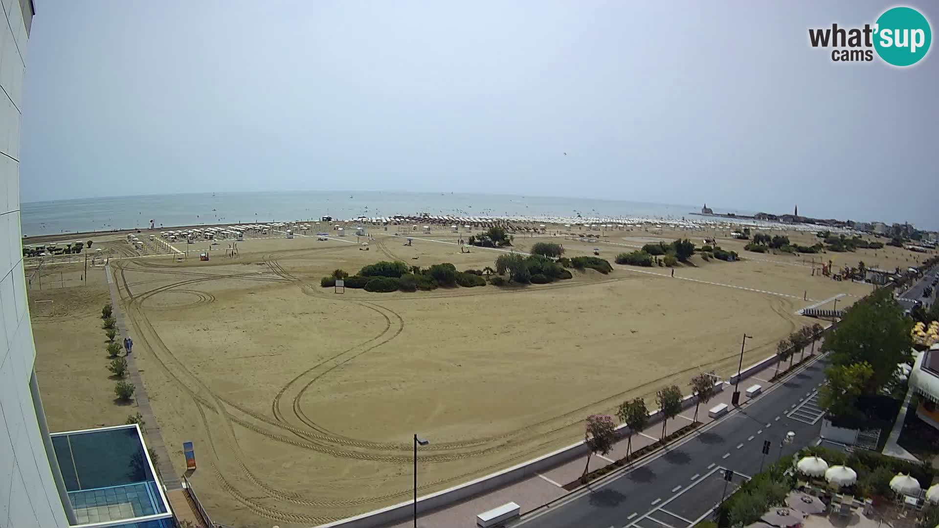 Hotel Panoramic en vivo Caorle playa Levante webcam – Italia