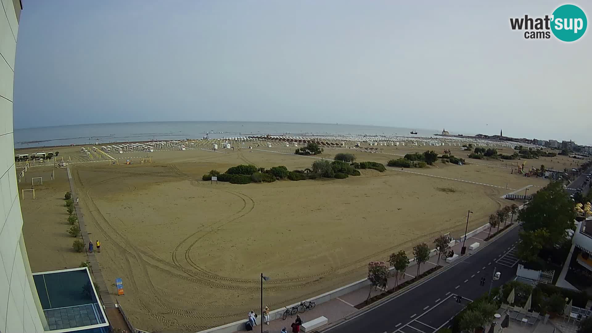 Hotel Panoramic u živo Caorle plaža Levante web kamera – Italija
