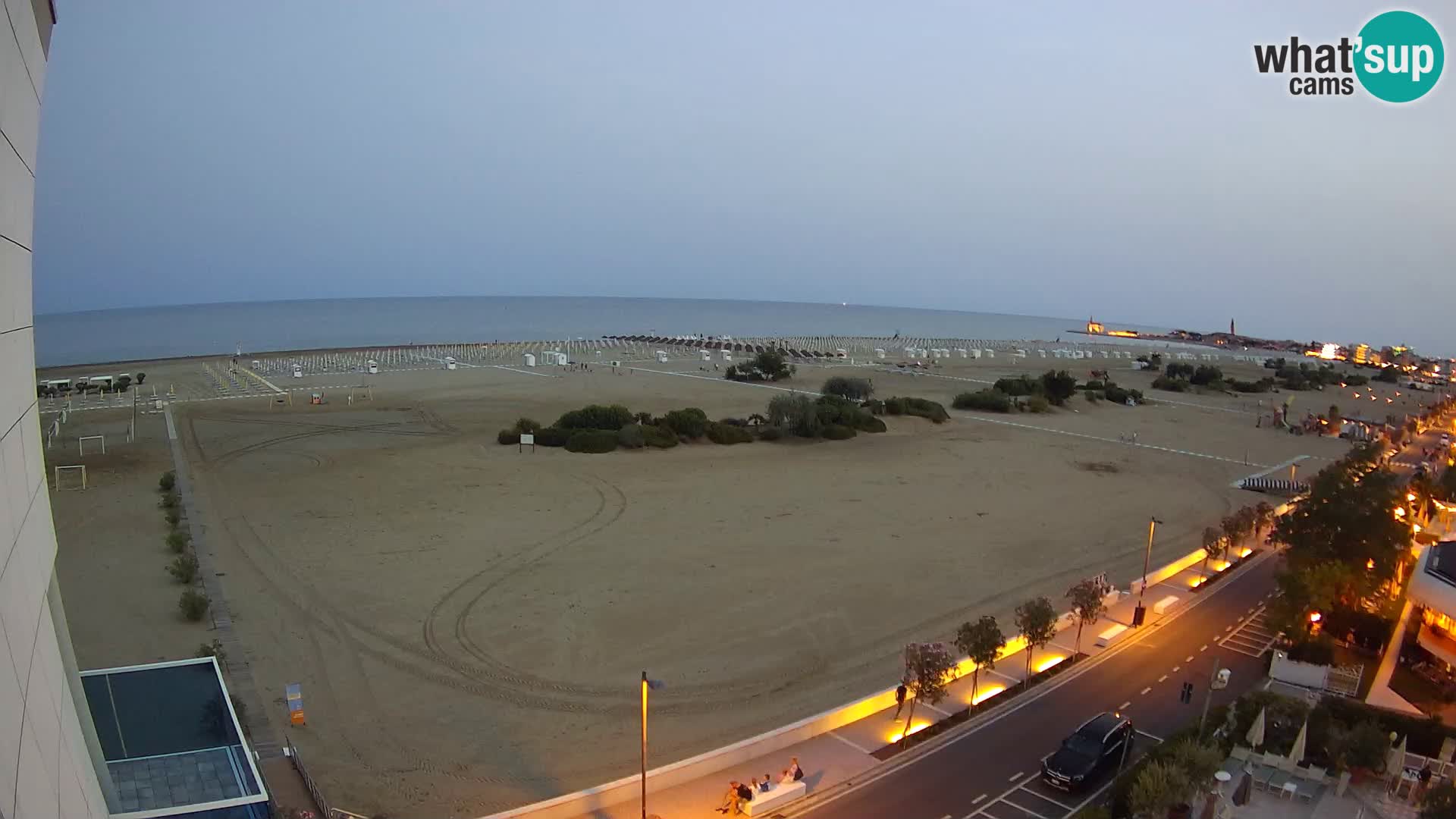 Hotel Panoramic u živo Caorle plaža Levante web kamera – Italija
