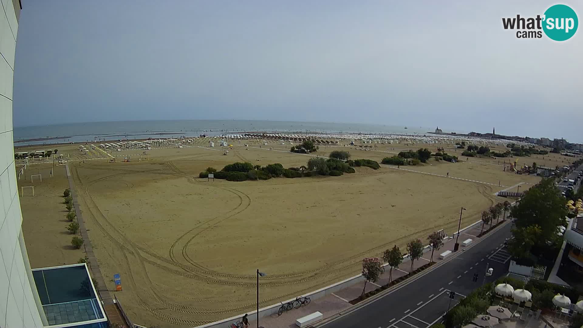 Hotel Panoramic u živo Caorle plaža Levante web kamera – Italija