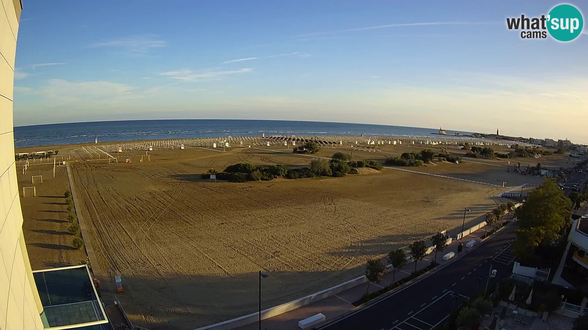 Hotel Panoramic dal vivo Caorle spiaggia Levante webcam