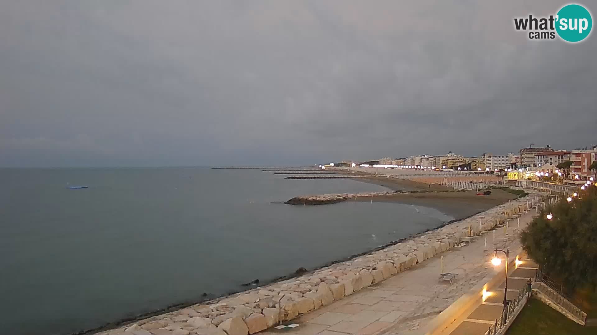 Webcam Caorle Ponente – Vista desde Marinai di Caorle