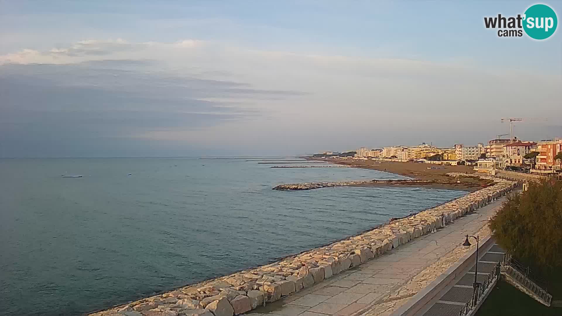 Webcam Caorle Ponente – View from Marinai di Caorle