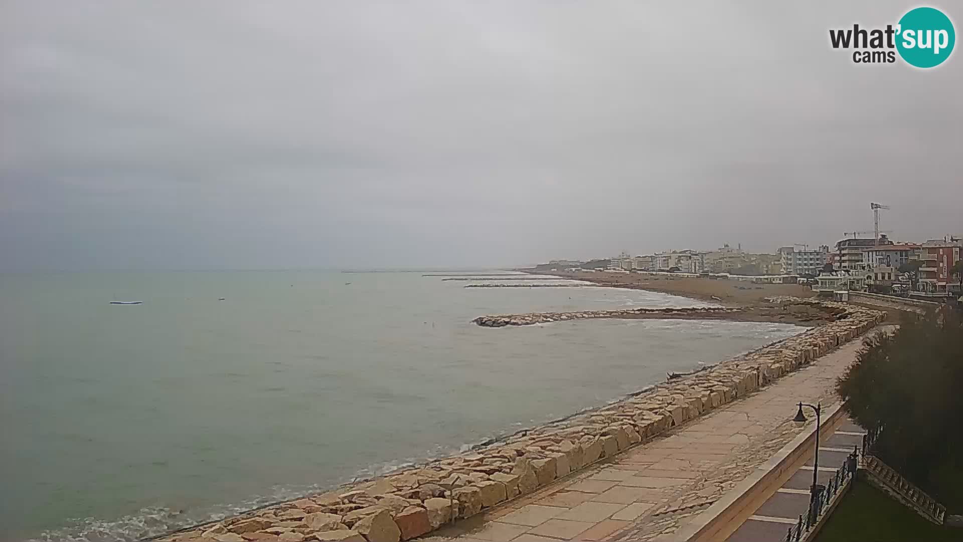 Webcam Caorle Ponente – Vista desde Marinai di Caorle