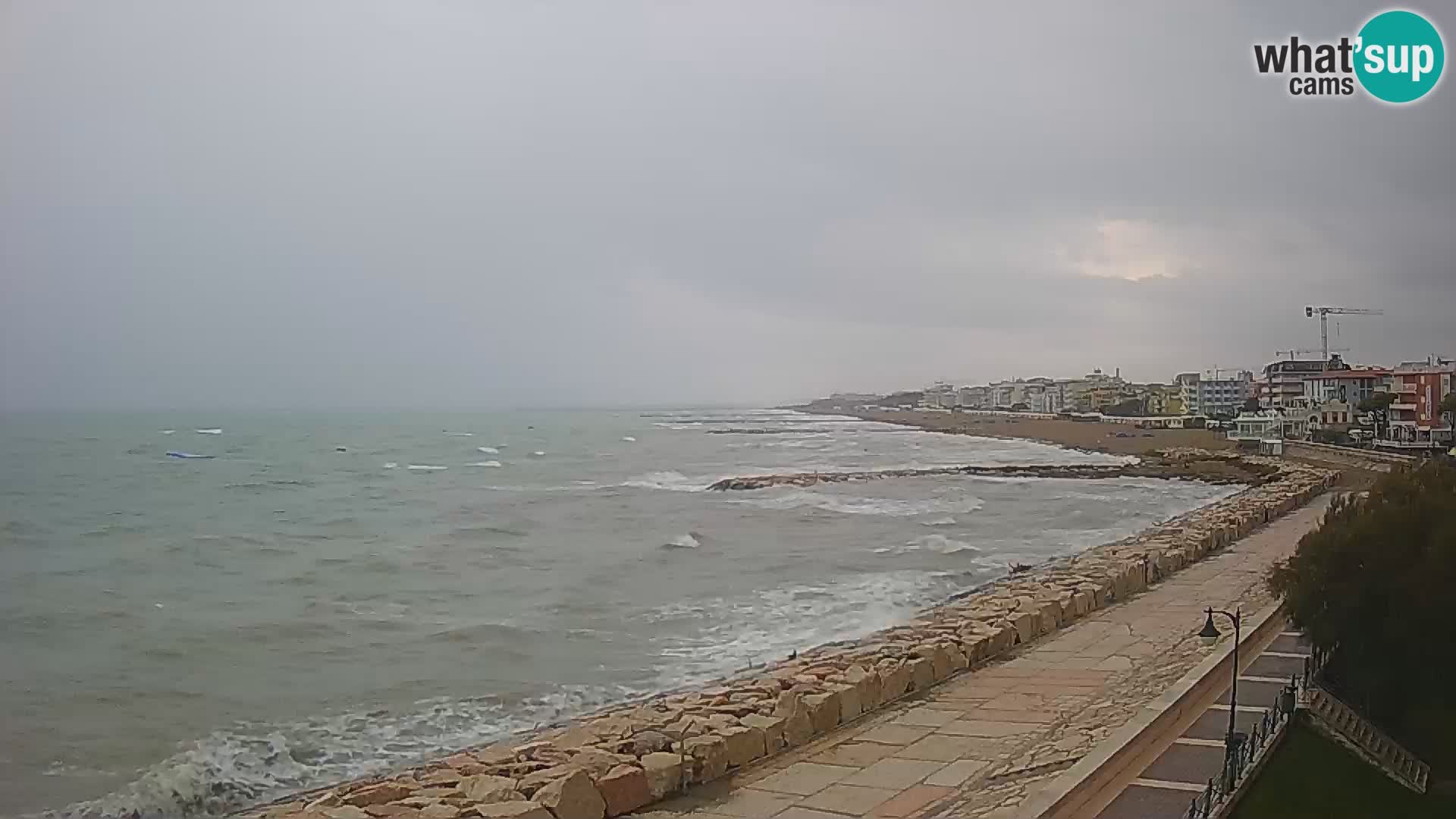 Webcam Caorle Ponente – panorama dall’ASS. Marinai di Caorle