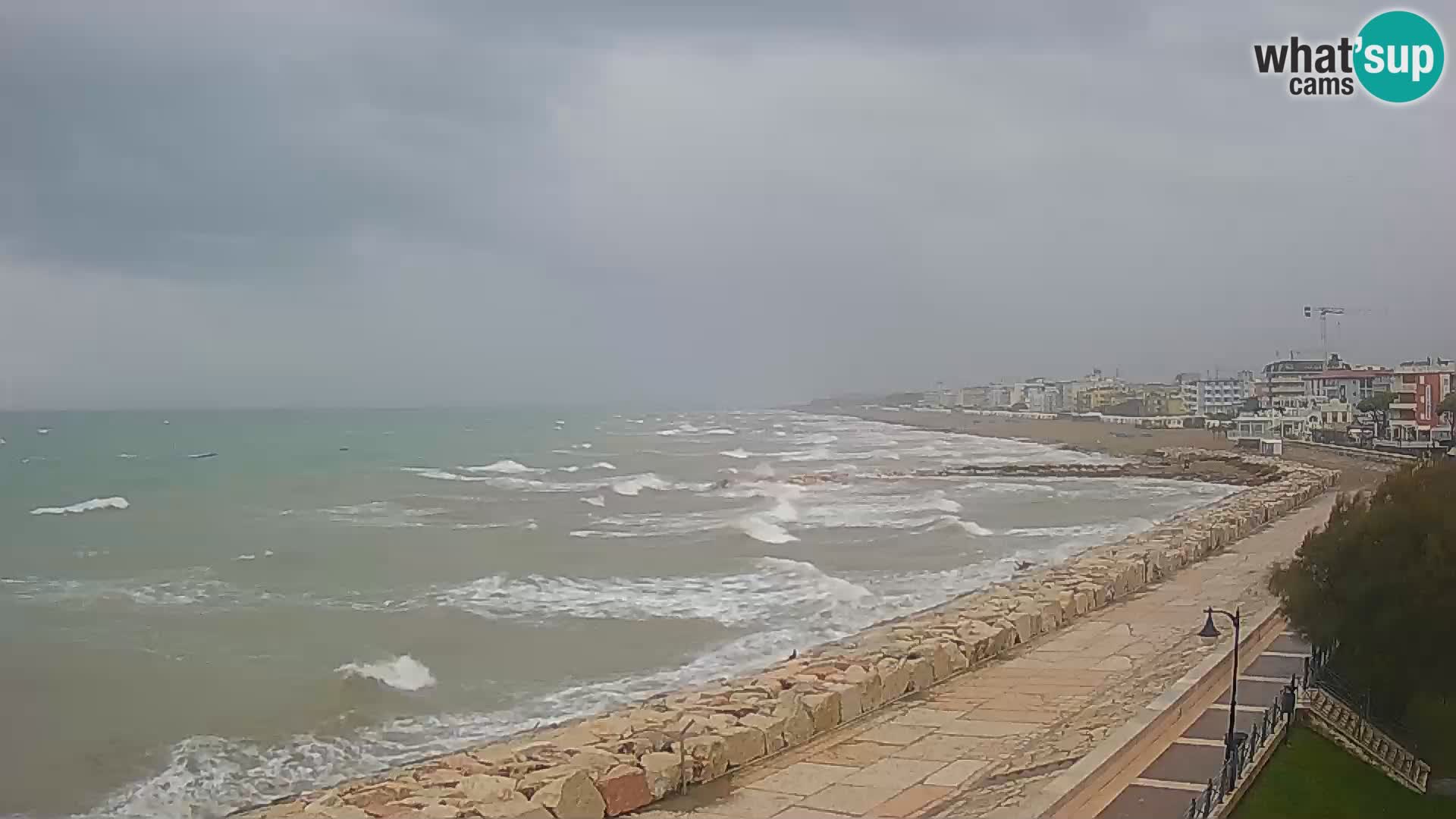 Webcam Caorle Ponente – View from Marinai di Caorle