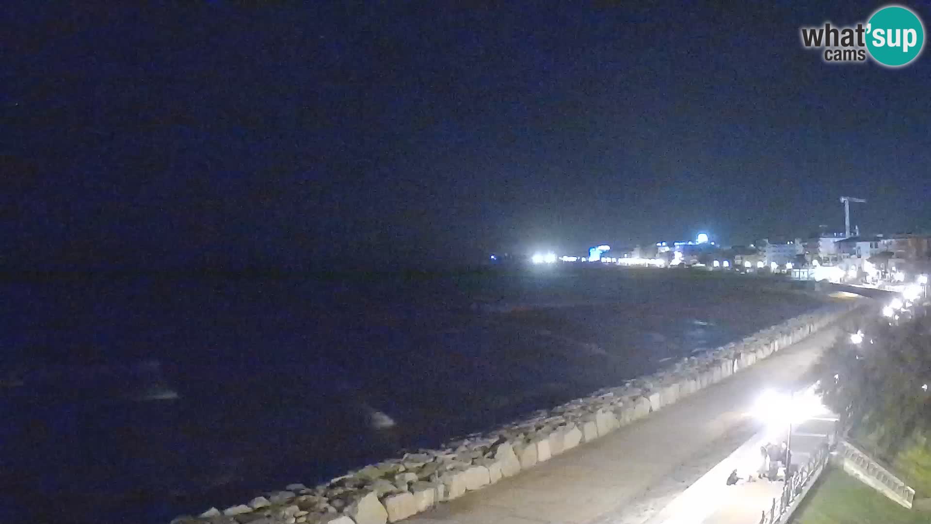 Webcam Caorle Ponente – Blick von Marinai di Caorle