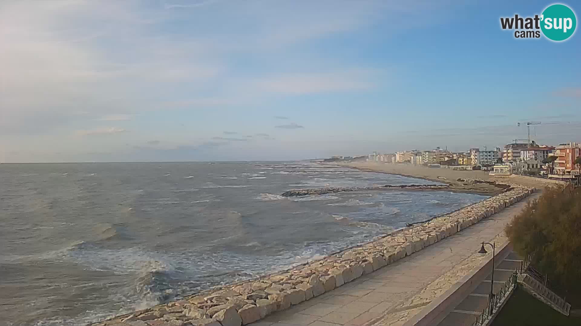 Webcam Caorle Ponente – Vista desde Marinai di Caorle