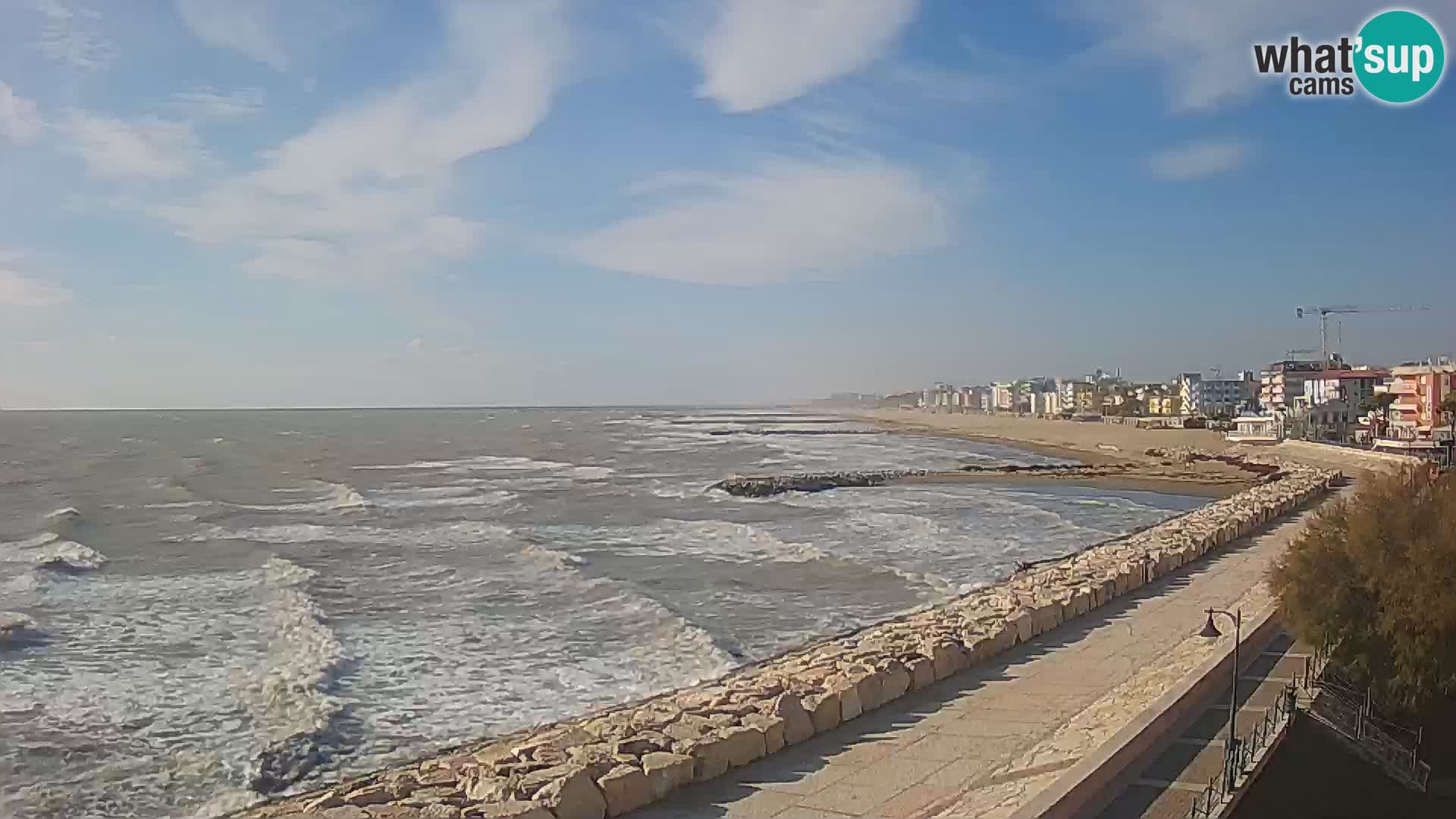 Webcam Caorle Ponente – panorama dall’ASS. Marinai di Caorle