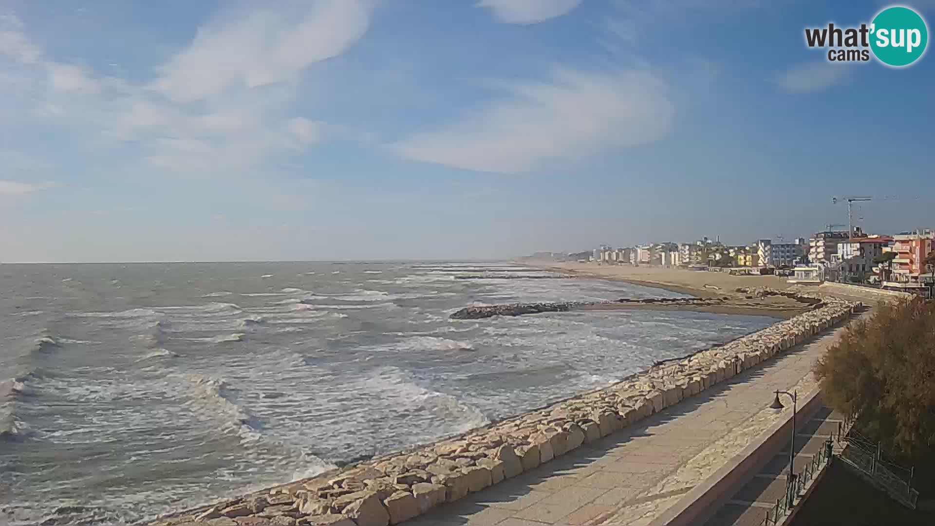 Webcam Caorle Ponente – panorama dall’ASS. Marinai di Caorle