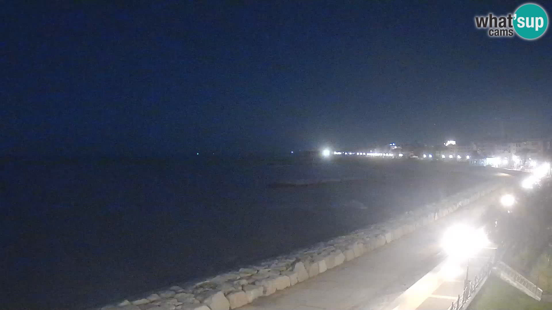 Webcam Caorle Ponente – Blick von Marinai di Caorle