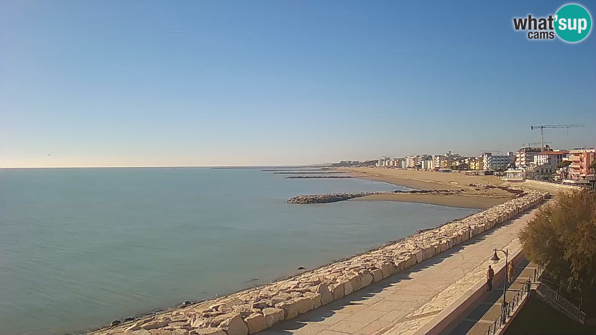 Webcam Caorle Ponente – Vista desde Marinai di Caorle