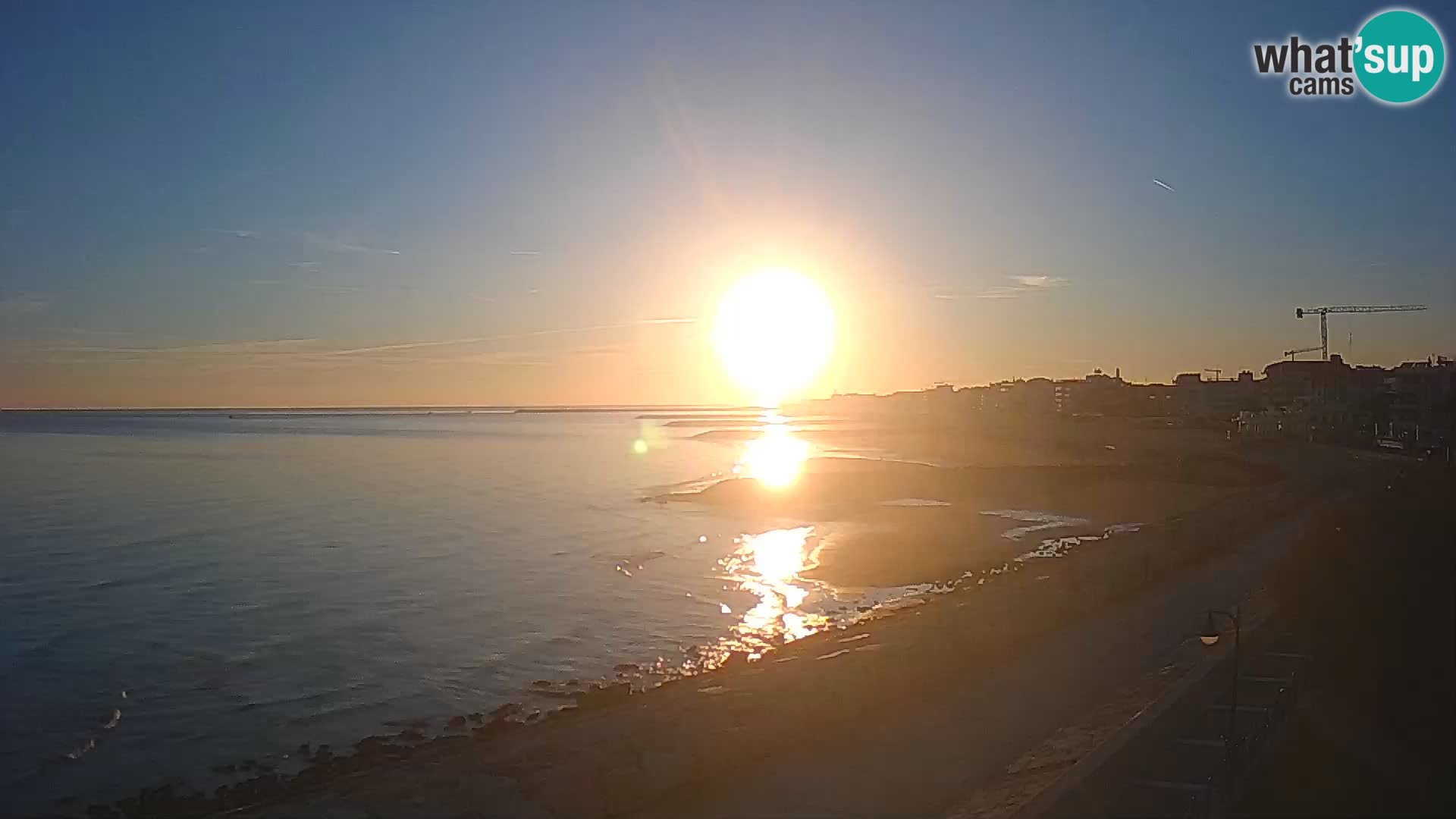 Webcam Caorle Ponente – Vista desde Marinai di Caorle