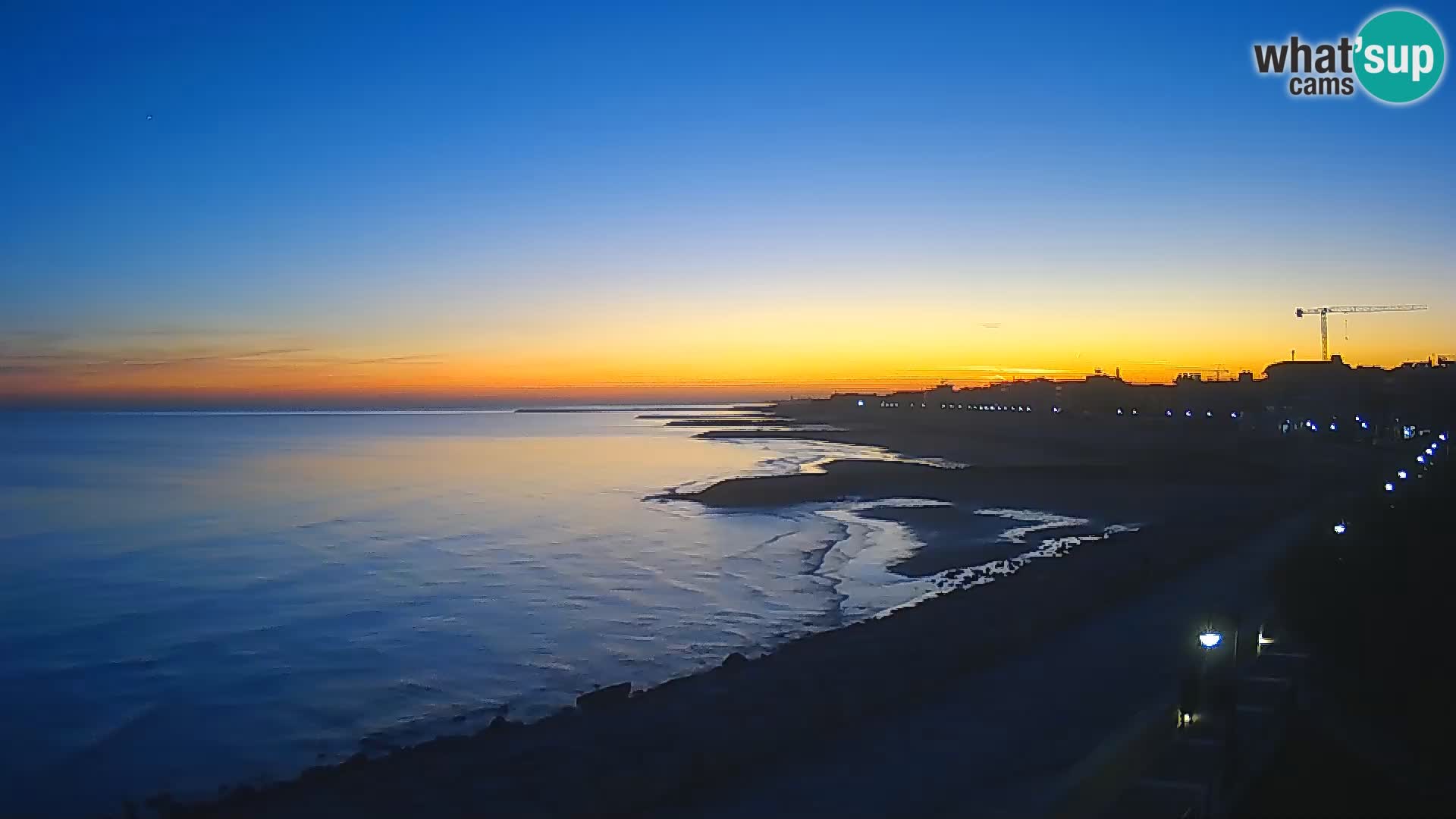 Webcam Caorle Ponente – Vista desde Marinai di Caorle